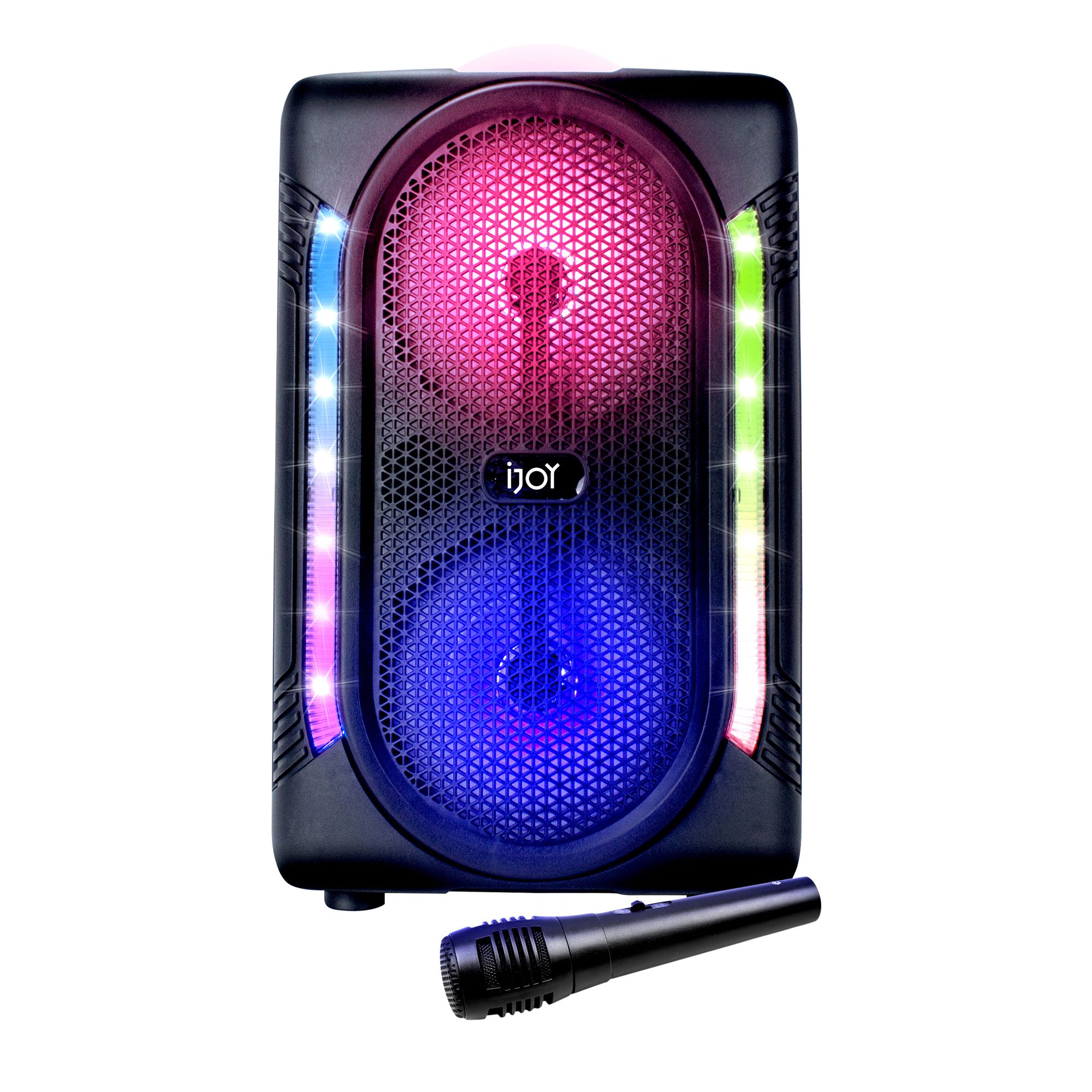Karaoke microphone 5W with Bluetooth speaker and Smartphone holder