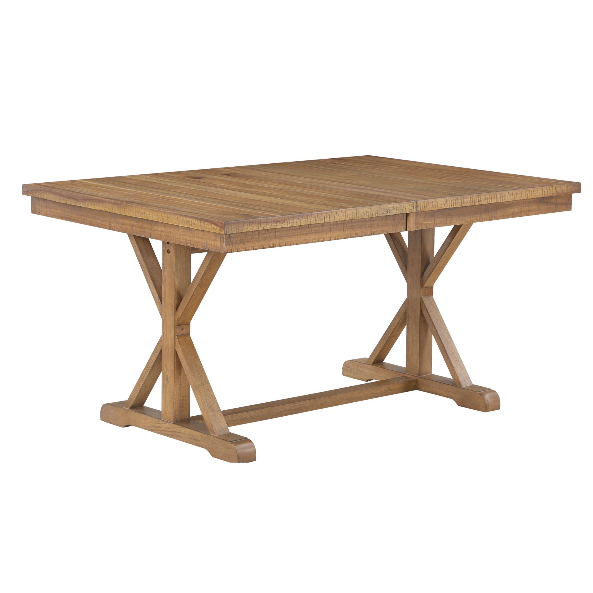 Jaminson 6 pc. Dining Set with Bench - Brown