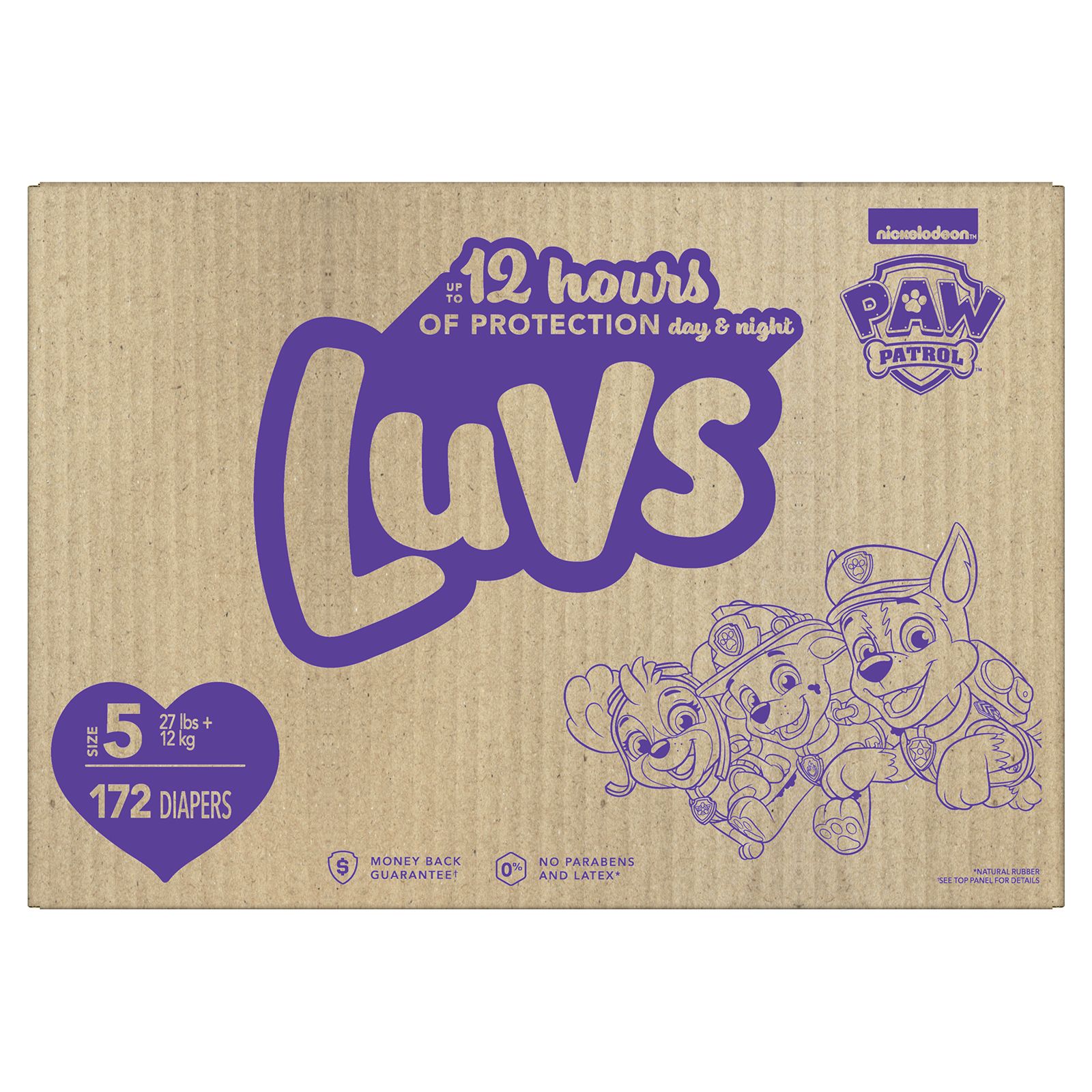  Luvs Diapers - Size 7, 124 Count, Paw Patrol Disposable Baby  Diapers : Health & Household