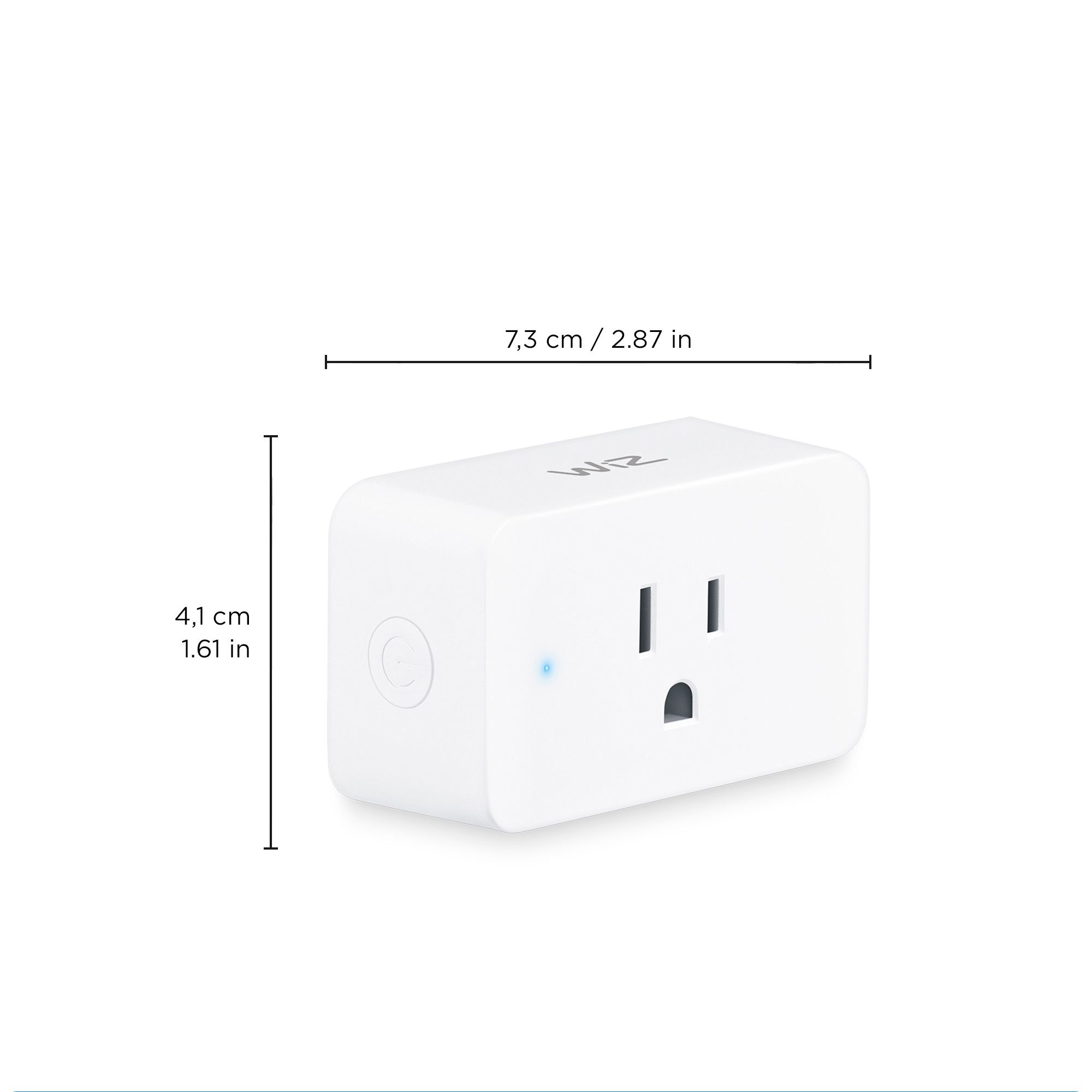 WiZ Smart Plugs, 2 pk.