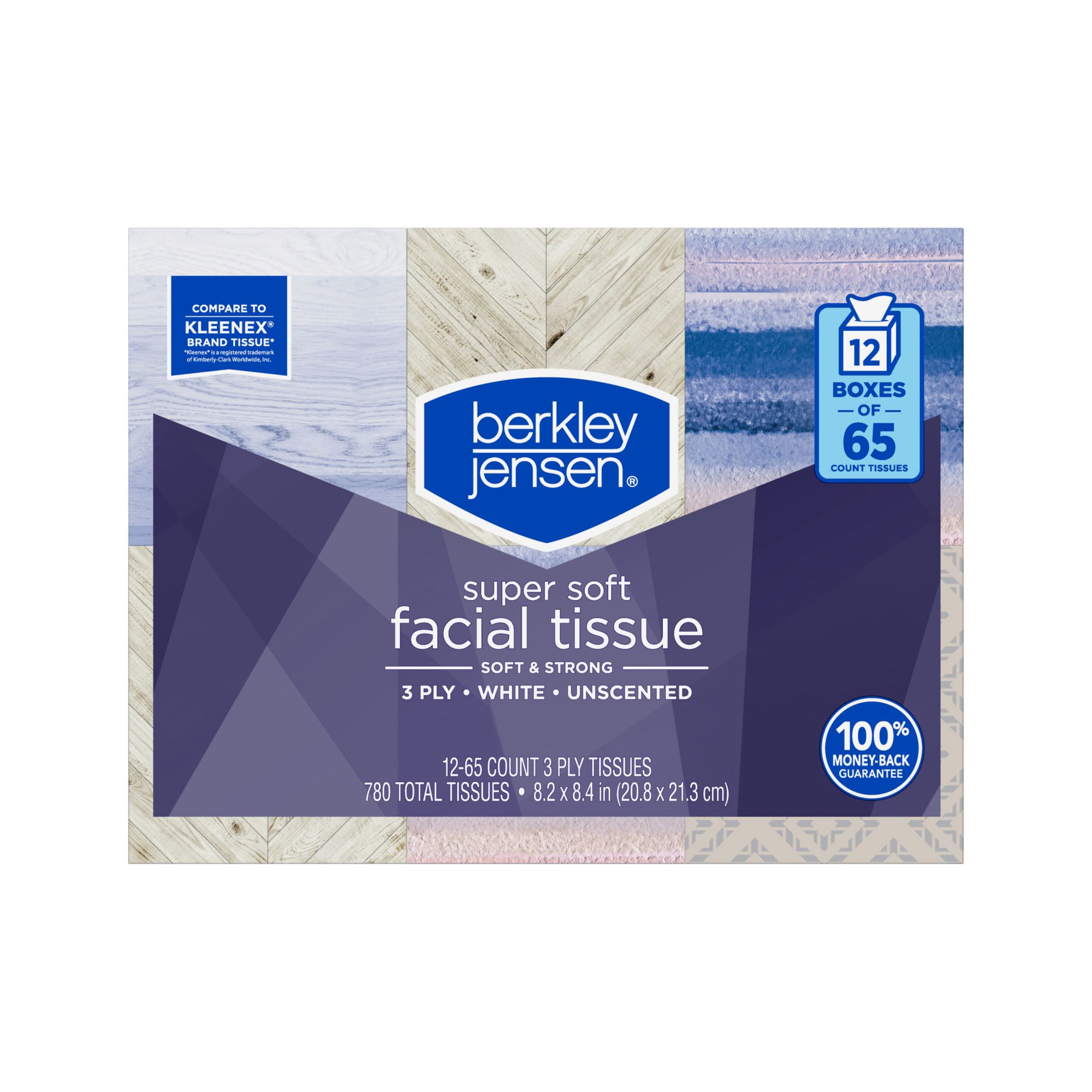Ultra Soft Facial Tissue Car Refill Tissue Tube Box Tissue