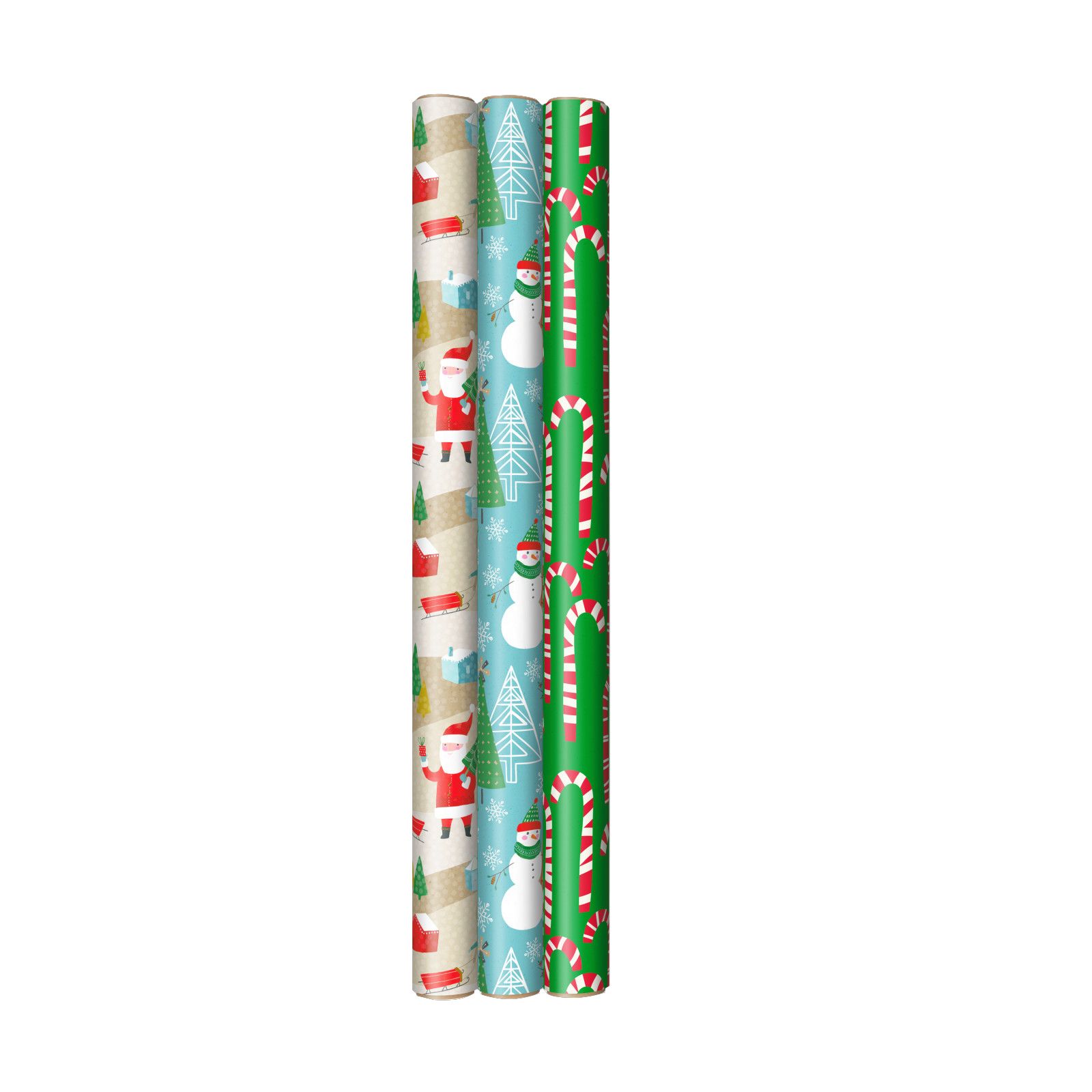 Hallmark Reversible Christmas Wrapping Paper - Merry Christmas to You