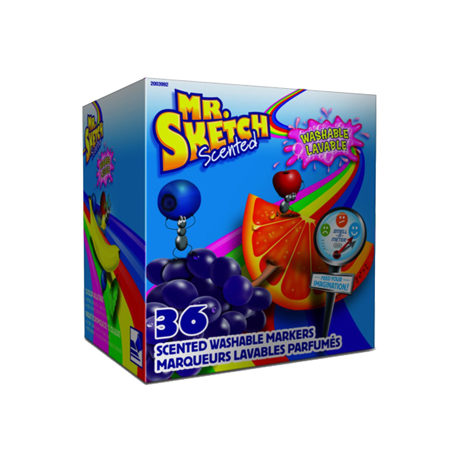 Mr. Sketch Scented Washable Markers, Chisel Tip, Assorted Colours