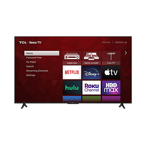 TCL 65" 4 Series LED 4K UHD Roku Smart TV with 4-Year Coverage