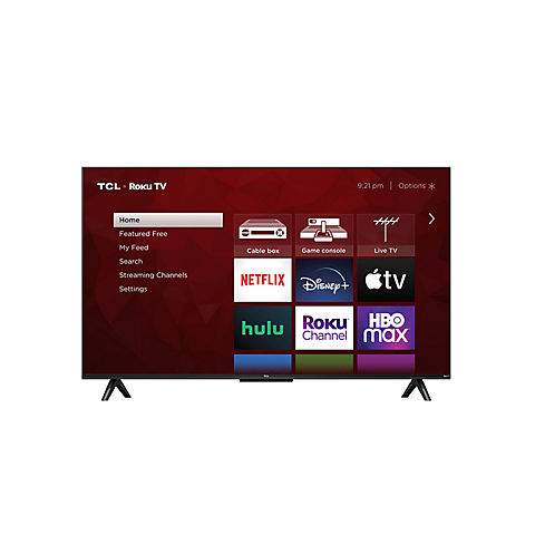 TCL 43" 4 Series LED 4K UHD Roku Smart TV with 4-Year Coverage