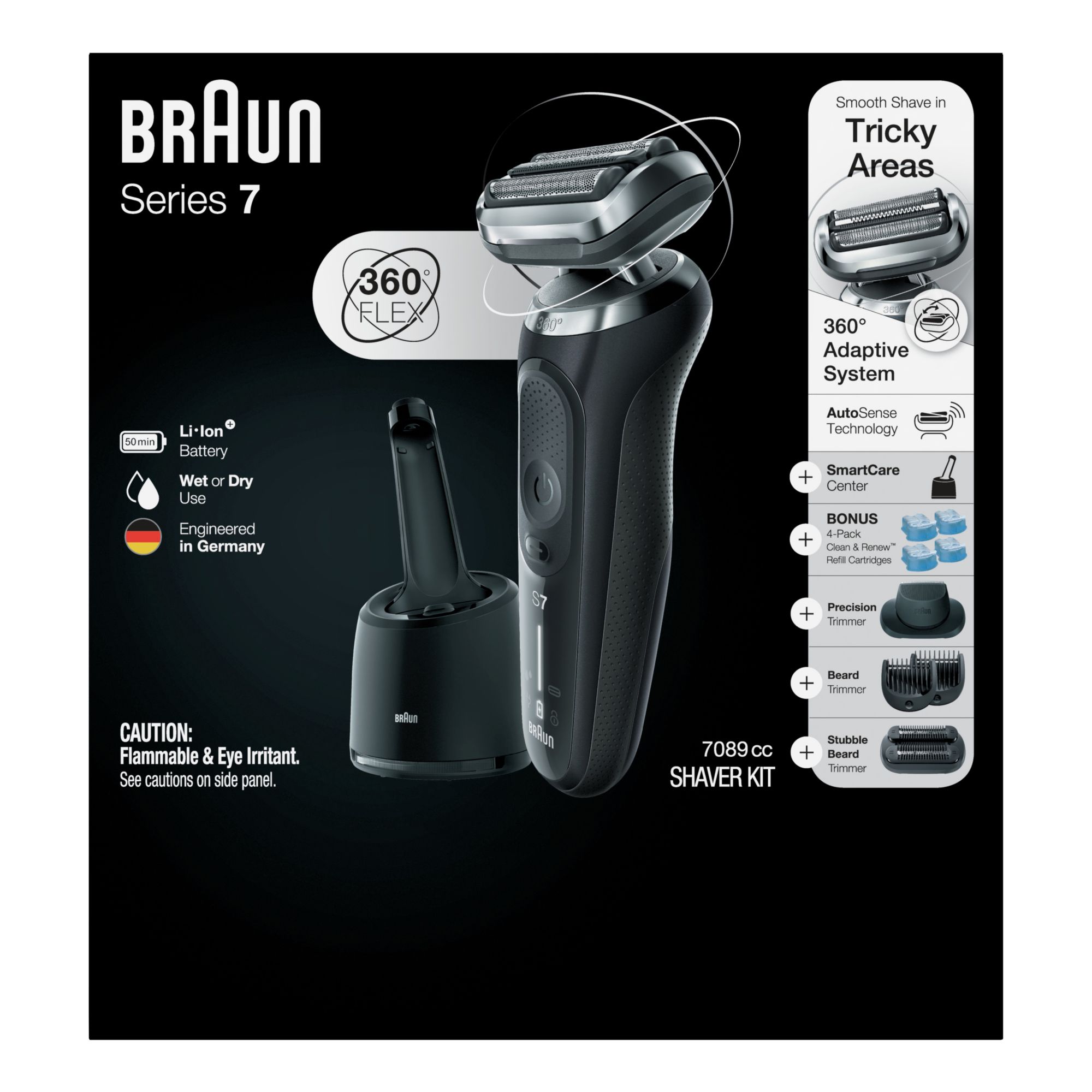 Braun Series 7 7089cc Electric Razor for Men | BJ's Wholesale Club