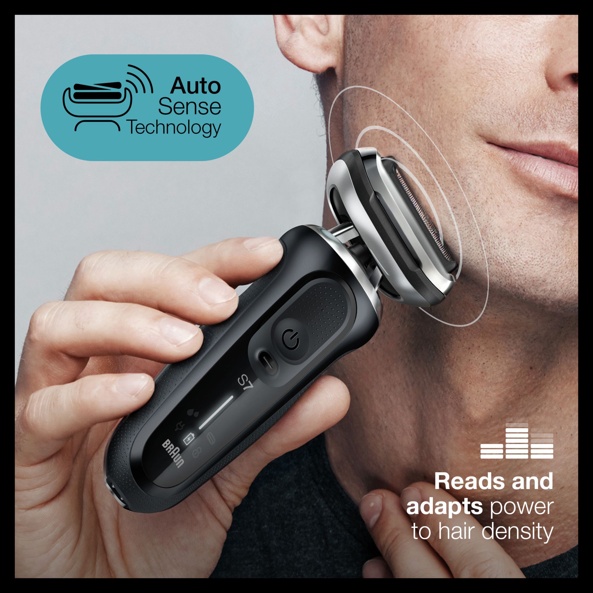 Braun Series 7 7089cc Electric Razor for Men with SmartCare Center,  Refills, Precision, Beard and Stubble Trimmers