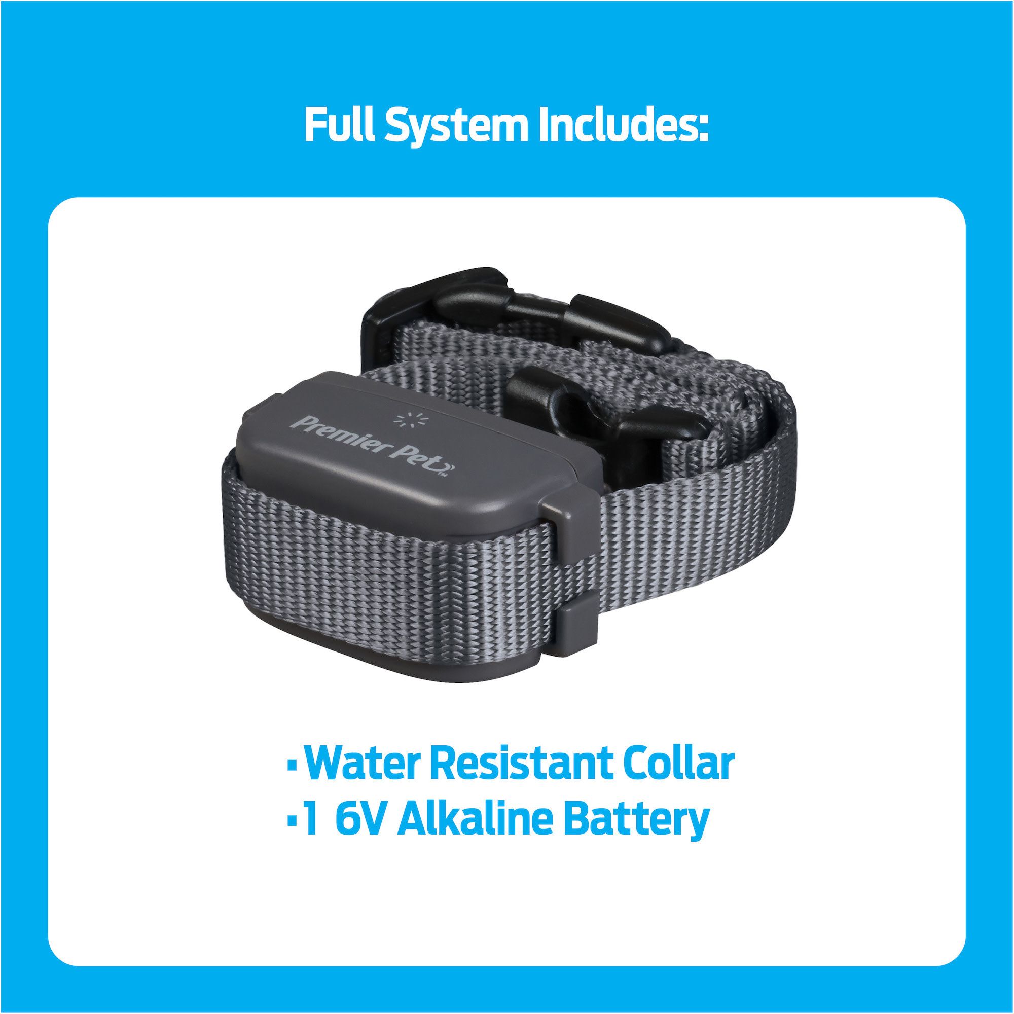 Water bark outlet collar