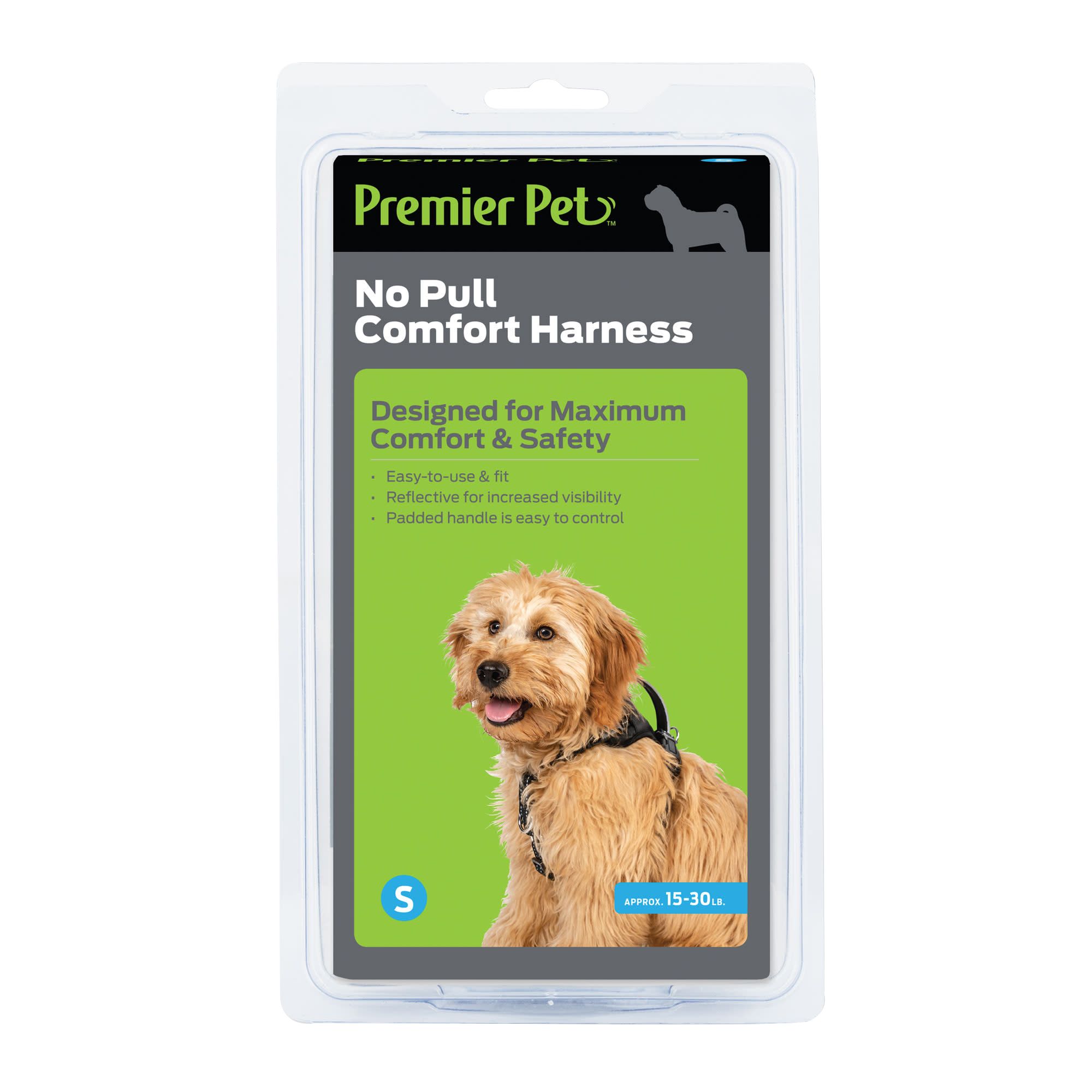 Premier Pet Car Safety Harness for Small Dogs - Keeps Your Dog Secure -  Black