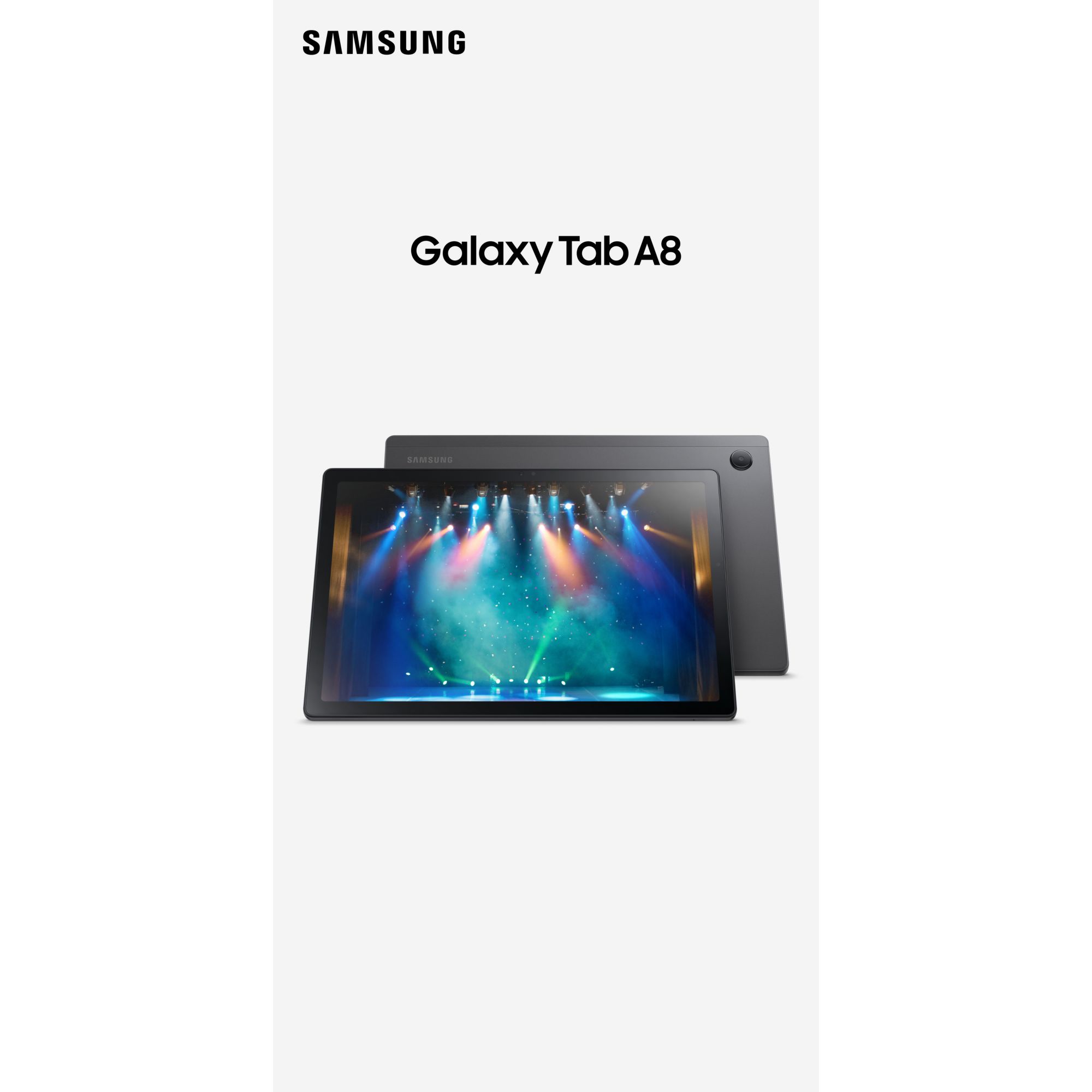 Samsung Galaxy Tab A8 10.5 Wi-Fi Tablet 64GB - Includes Book Cover