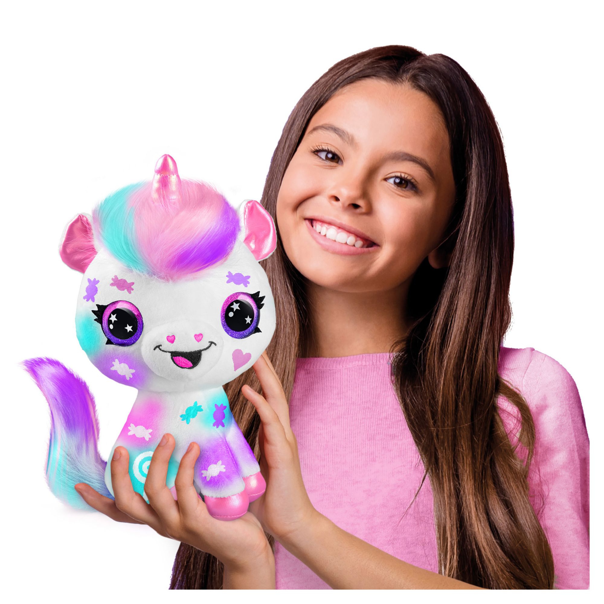 Airbrush Plush Animals - Sweet Unicorn