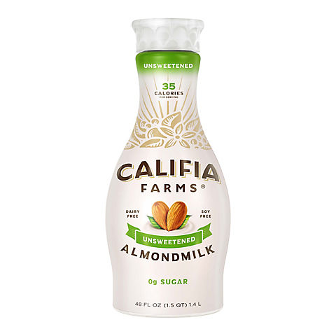 Califia Farms Unsweetened Almond Milk, 48 fl. oz.