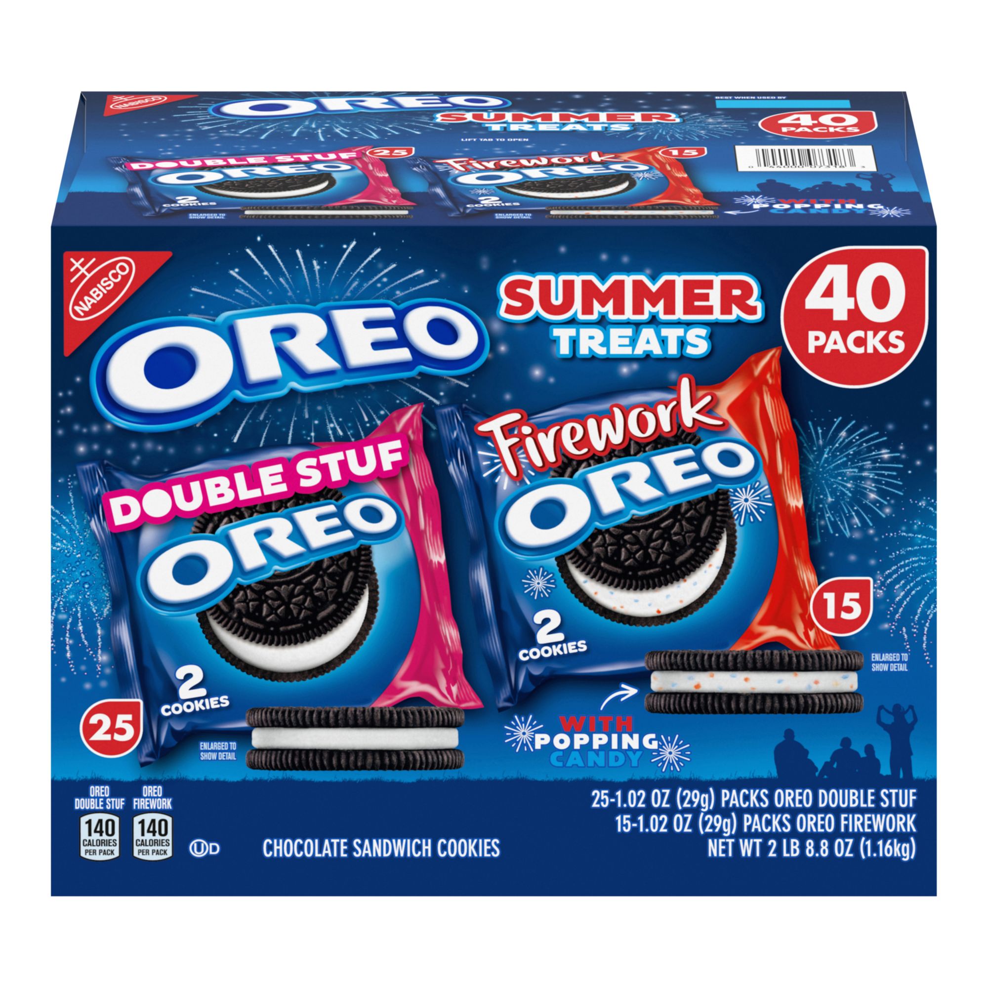 Oreo Summer Treats Variety Pack 40 Pk Bjs Wholesale Club