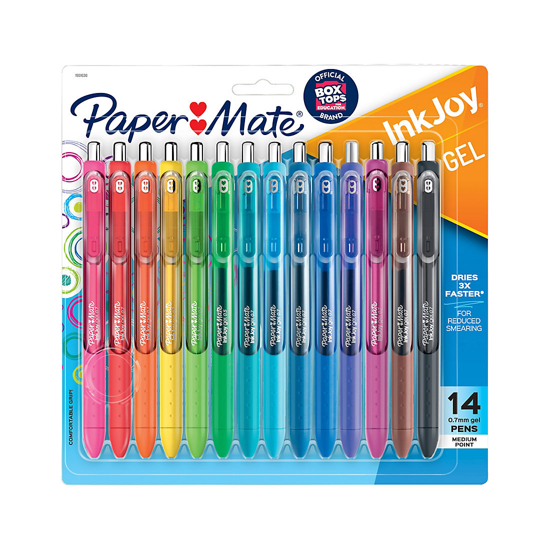 Paper Mate Inkjoy Retractable Ballpoint PensMedium Point PensWriting Pens 