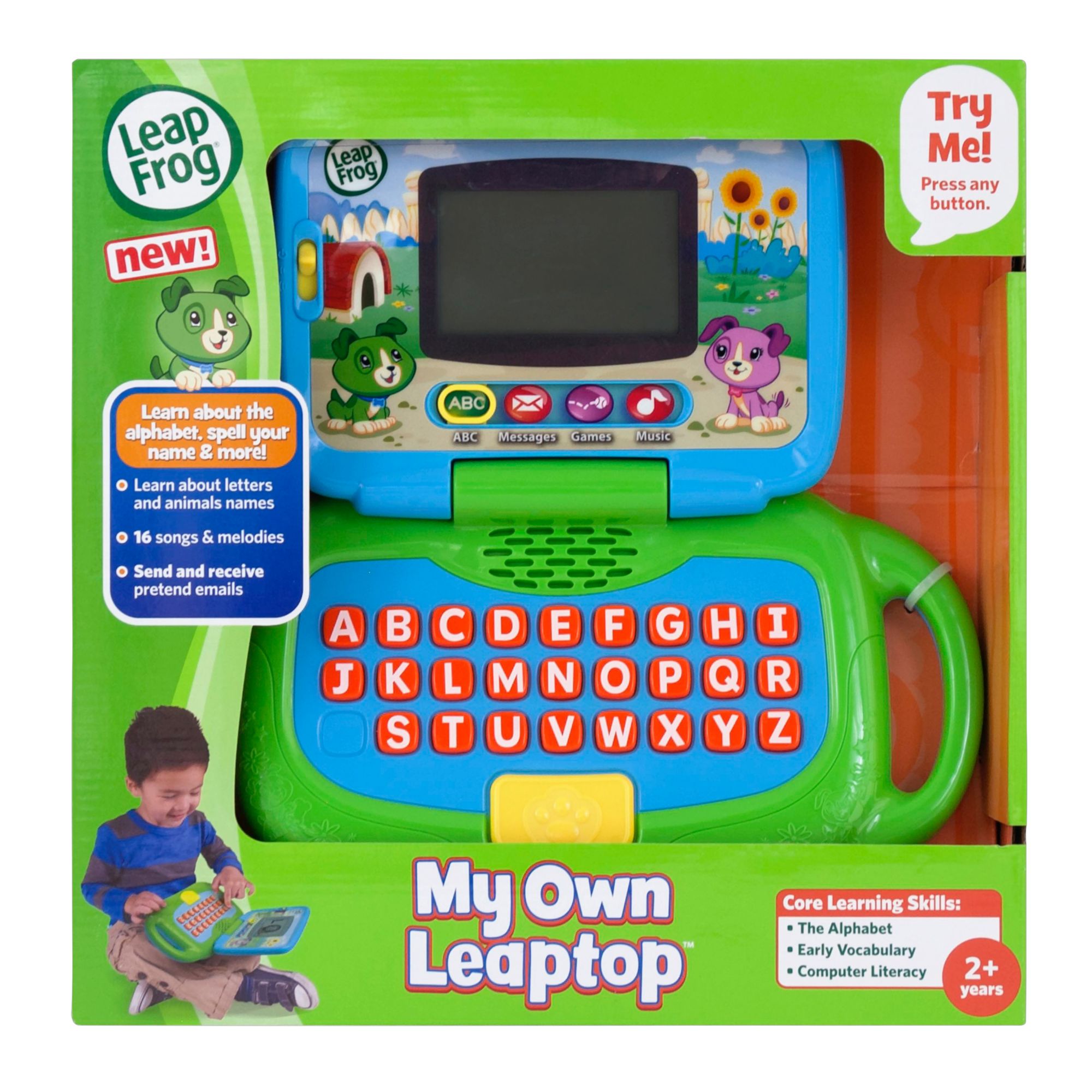 Leapfrog learning for store 2 year olds