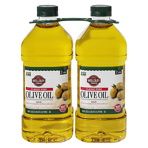Wellsley Farms Classic Pure Olive Oil, 2 pk./2L