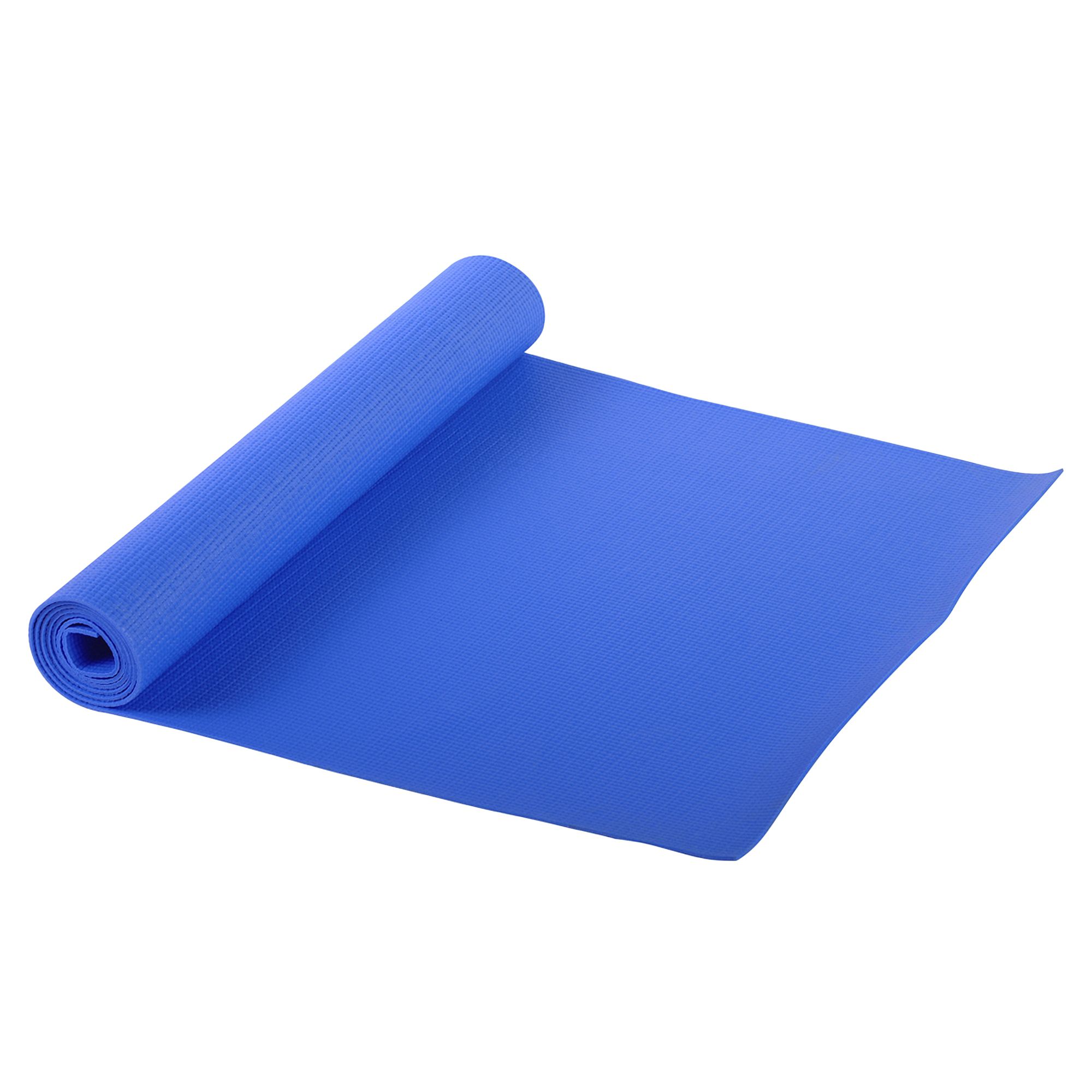 Sunny Health Fitness Yoga Mat Blue BJ s Wholesale Club