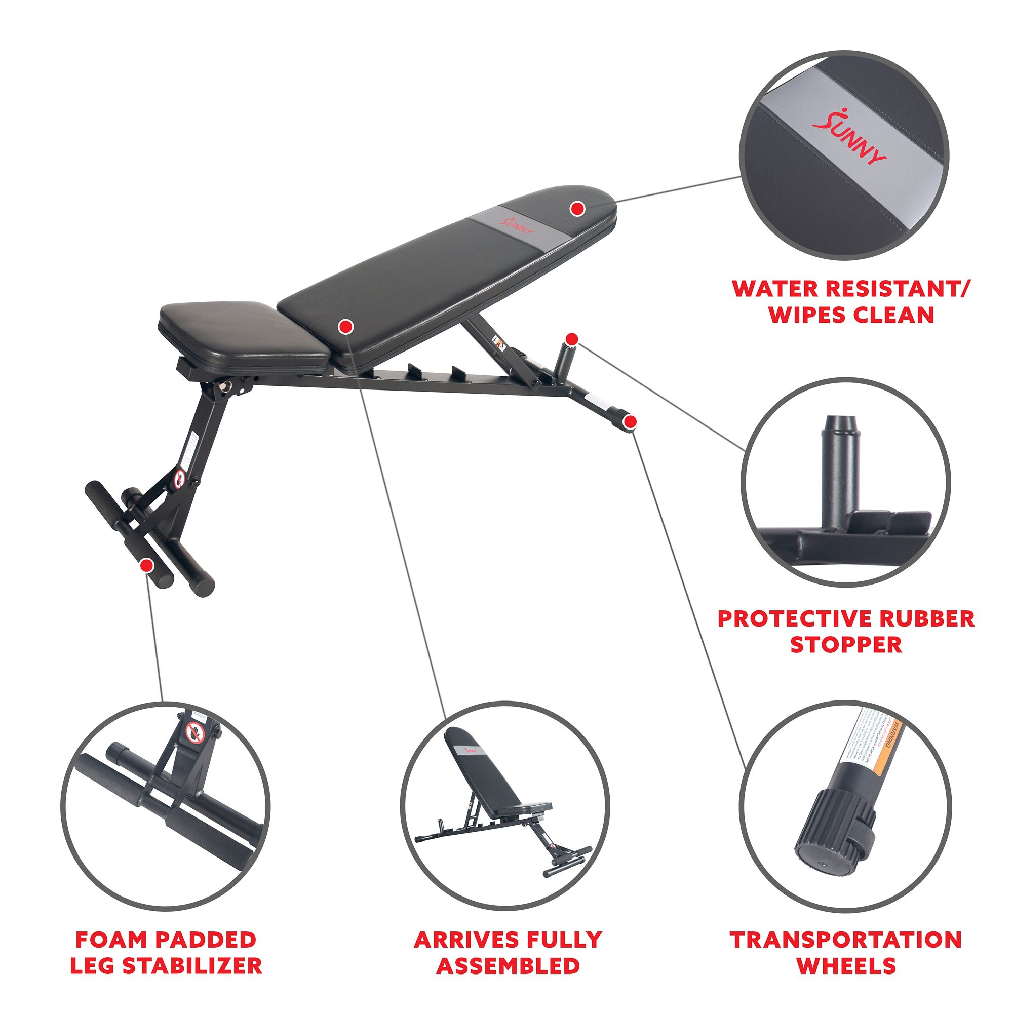 Utility discount weight bench