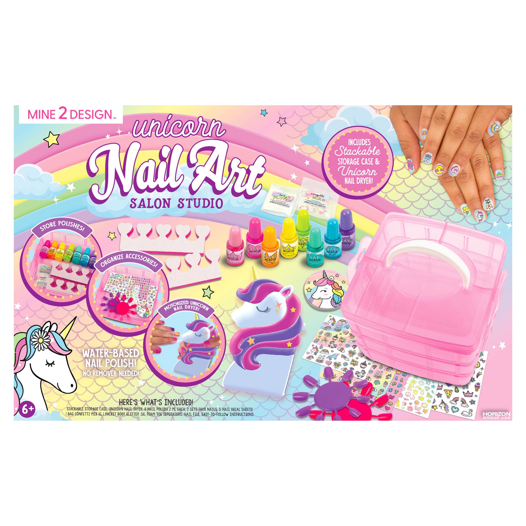 Unicorn Nail Art Kit - GirlZone US