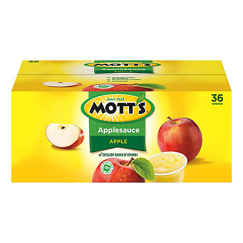 Mott's Applesauce Cups, 36 ct./4 oz.