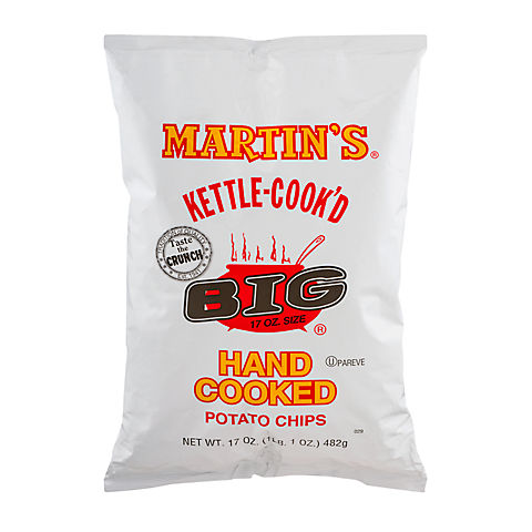 Martin's Original Kettle-Cook'D Potato Chips, 17 oz.