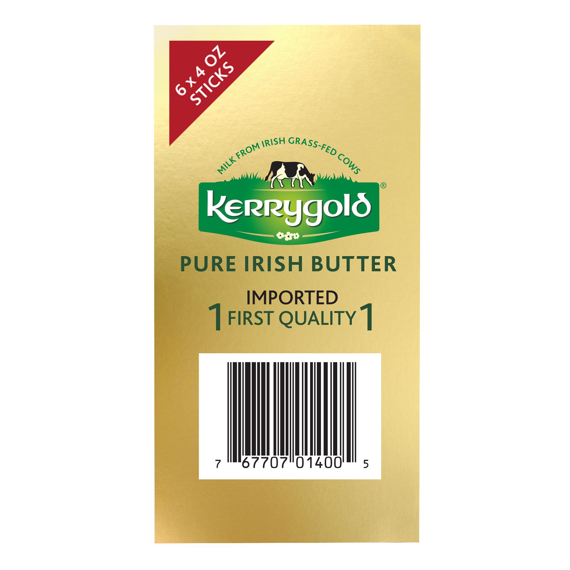 Kerrygold Pure Irish Butter Variety Pack - 4 Salted (8 ounce) and 4  Unsalted