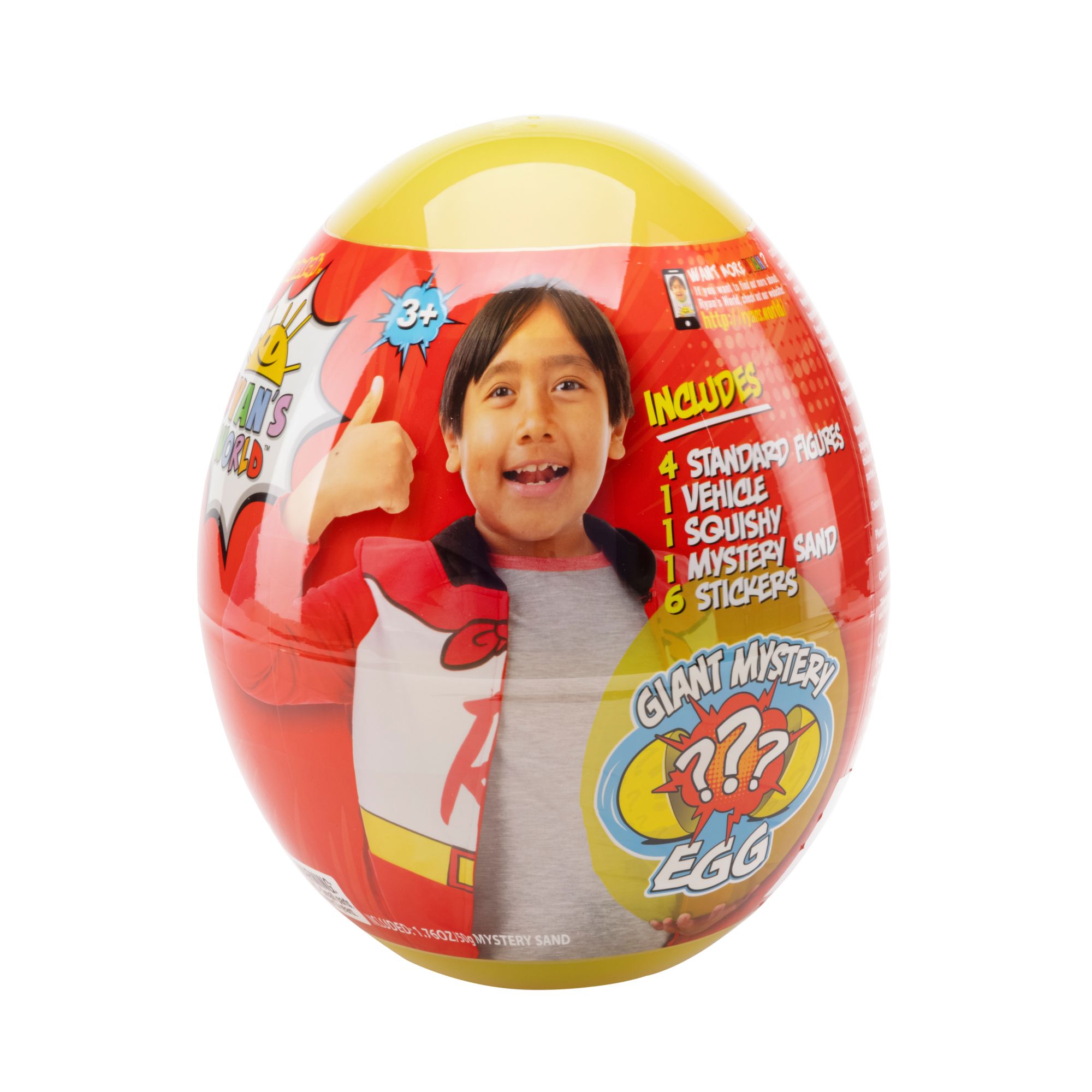 Giant ryan's cheap world mystery egg