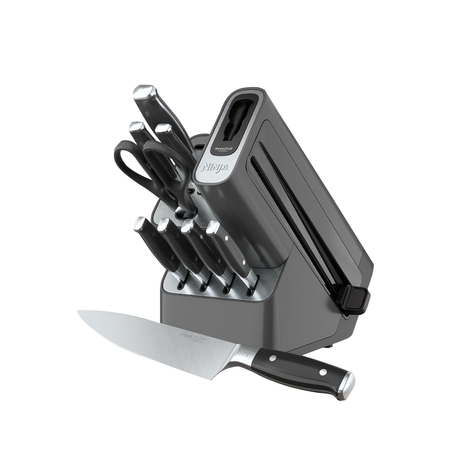 Best Buy: Ninja Foodi NeverDull Premium 14-Piece Knife Block Set