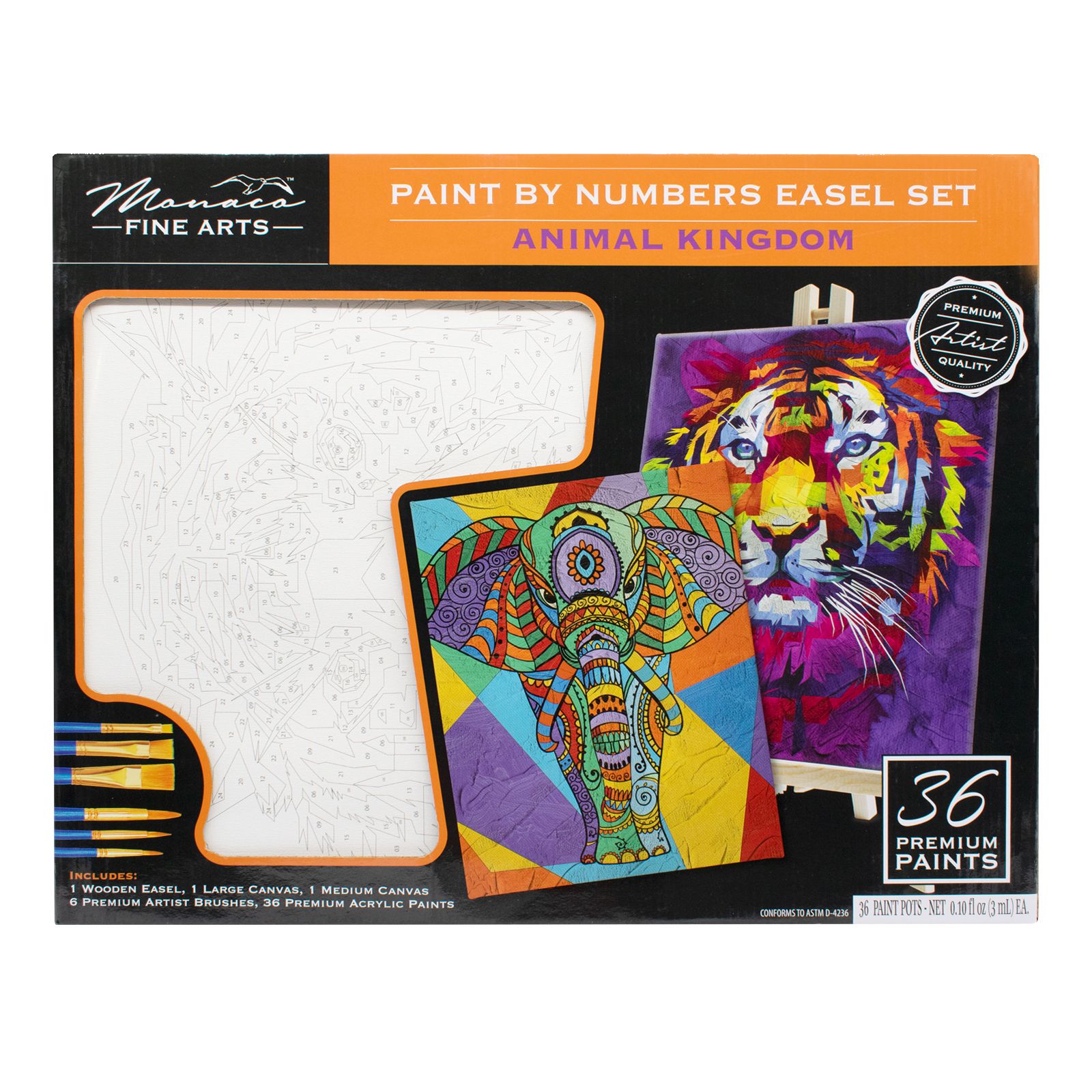 Wall Art Paint By Numbers One Set