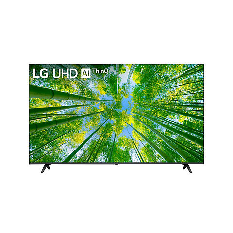 LG 55" UQ8000 4K UHD AI ThinQ Smart TV with $75 Streaming Credit and 2-Year Coverage