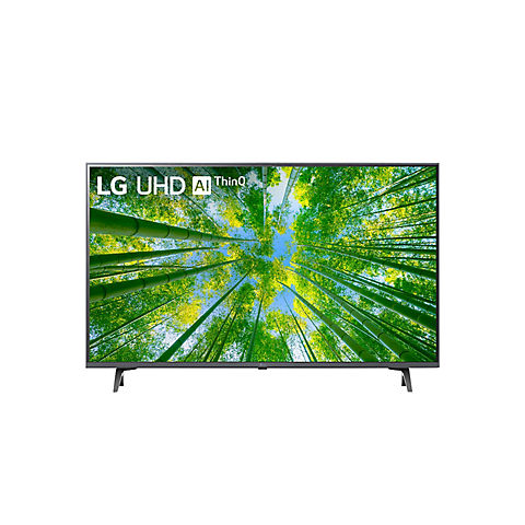 LG 43" UQ8000 4K UHD AI ThinQ Smart TV with $75 Streaming Credit and 2-Year Coverage