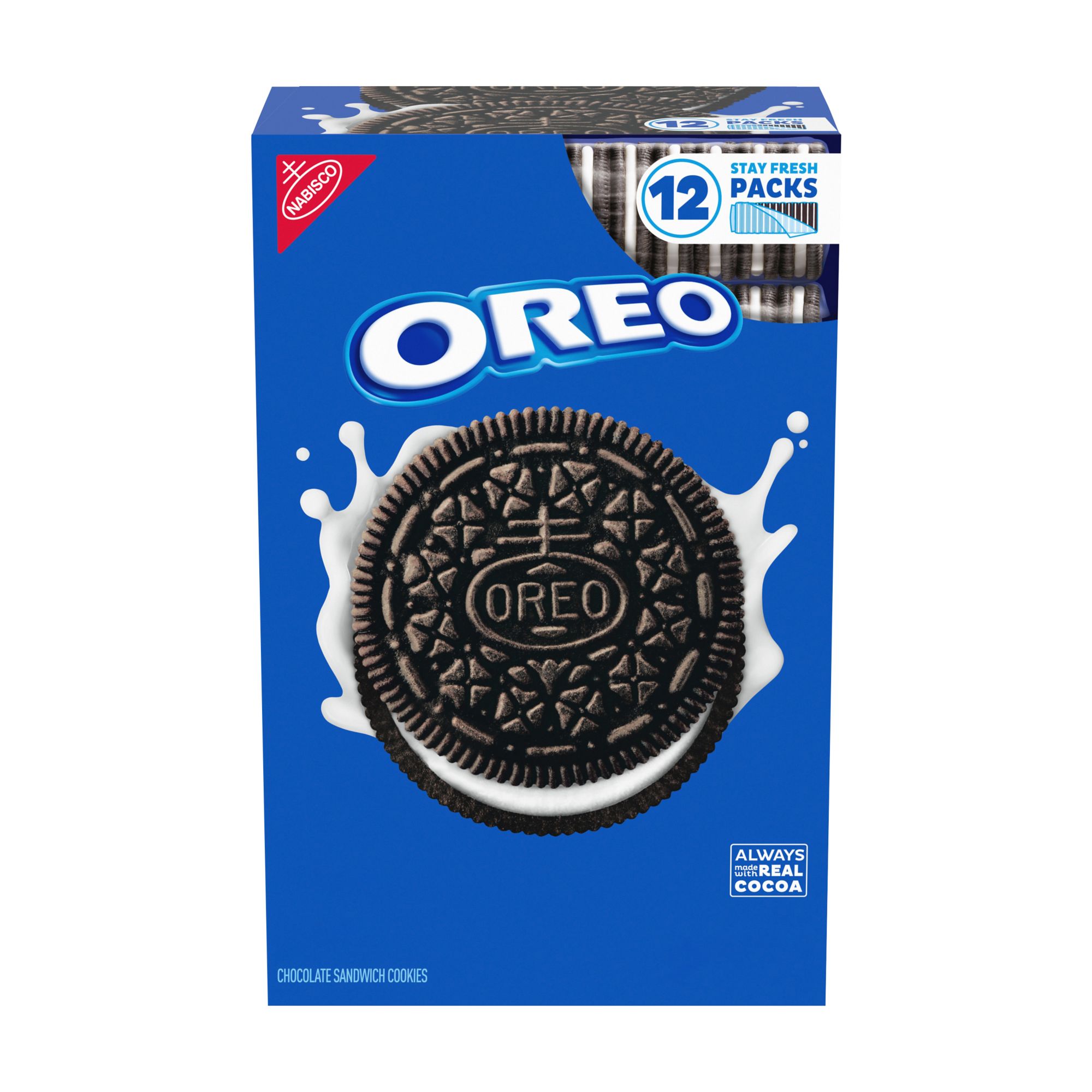 OREO Chocolate Sandwich Cookies, 13.29 oz