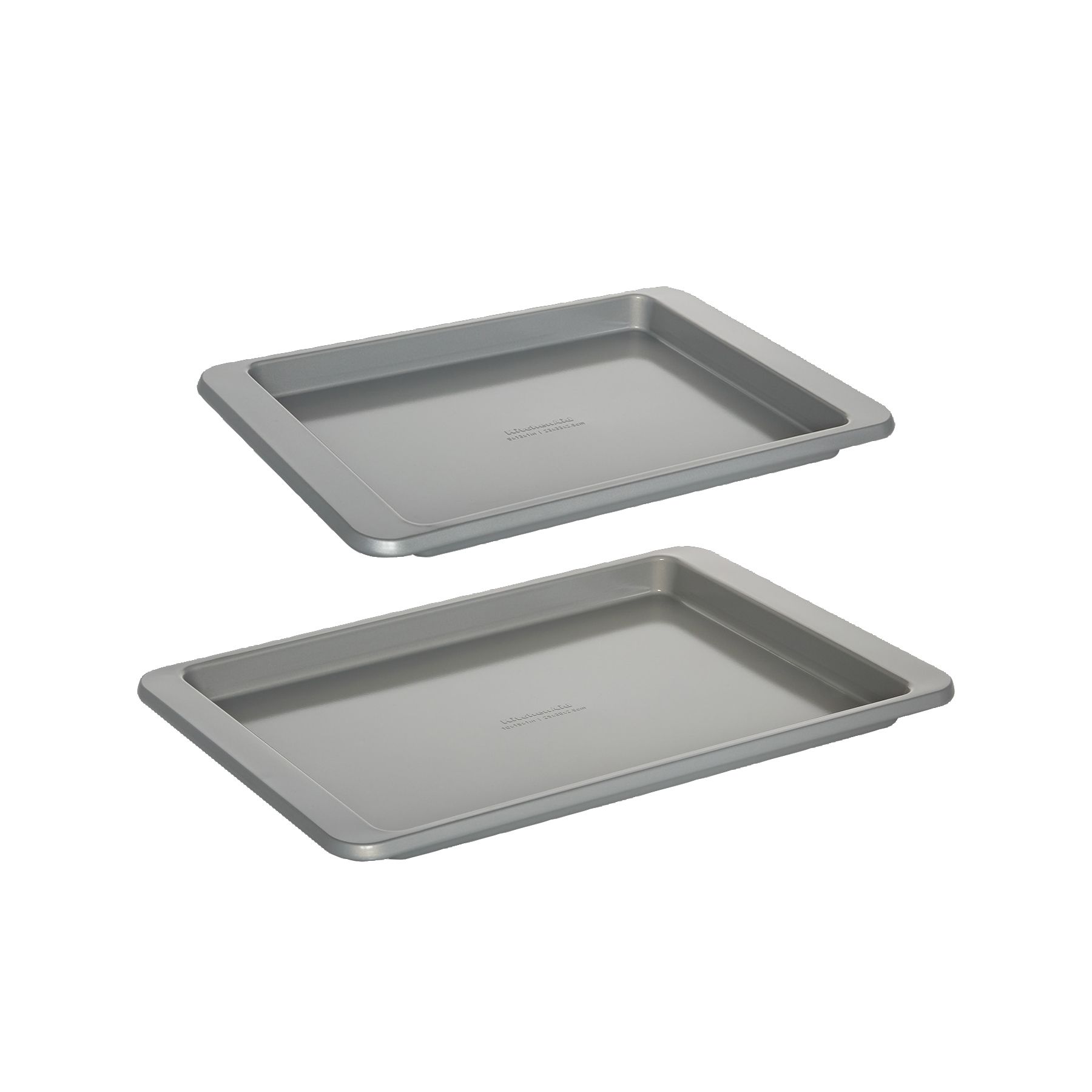 KitchenAid Professional-Grade Nonstick Jellyroll Pan and Baking Sheet  KB2NSS95SHWT, Set of 2 