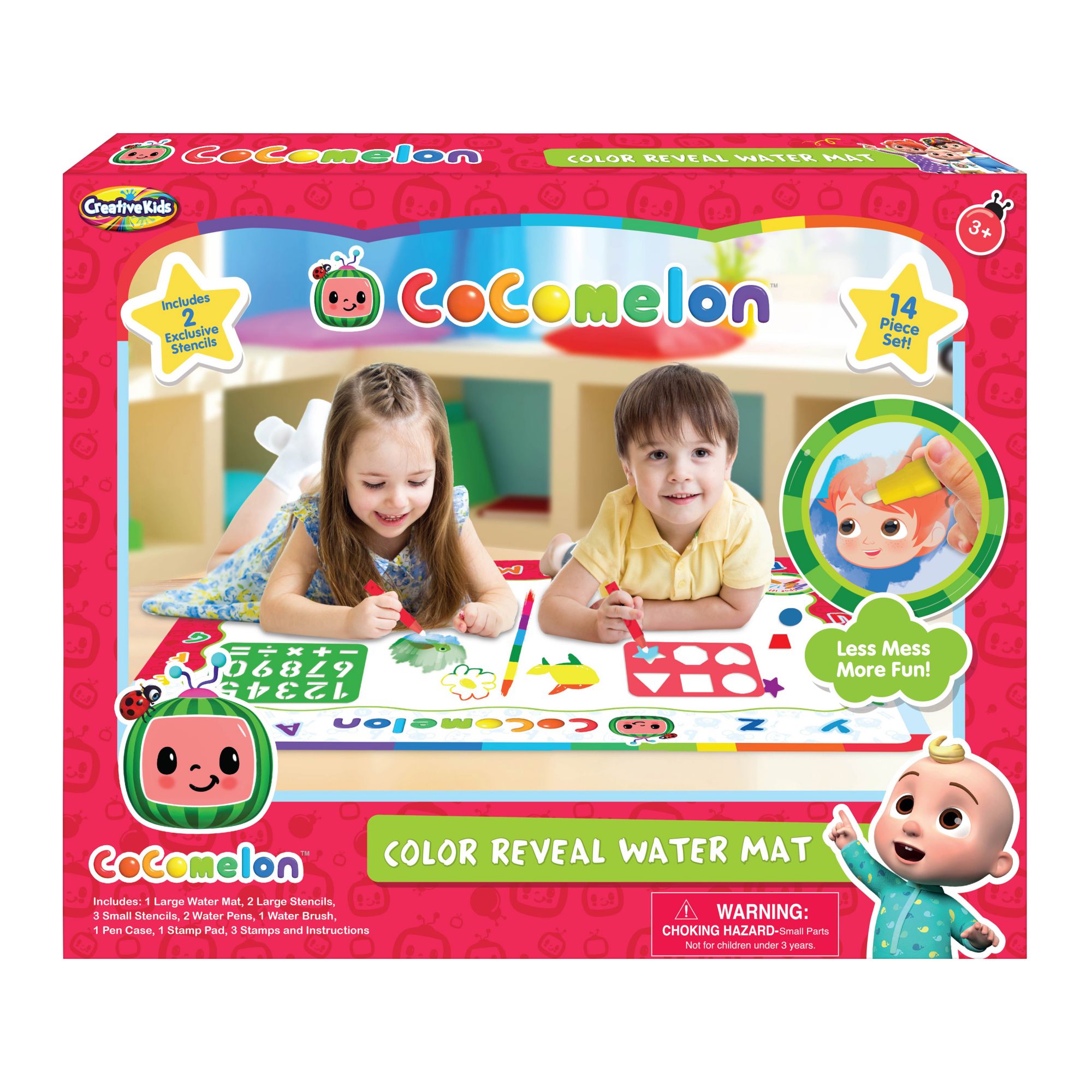 Creative Kids CoComelon Window Art Kit (22 Pieces) 