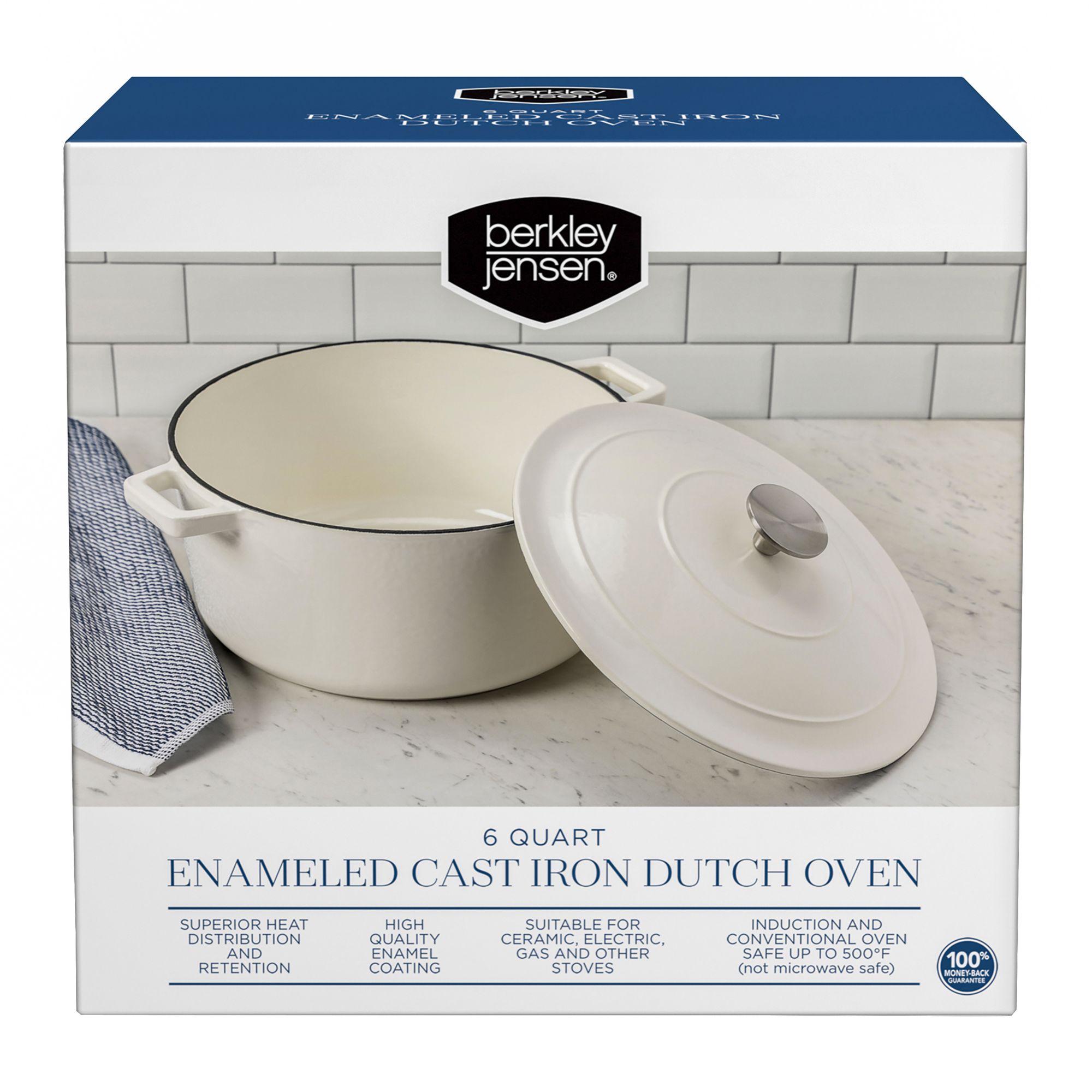 Enameled Cast Iron Dutch Oven Cream - Hearth & Hand™ With Magnolia