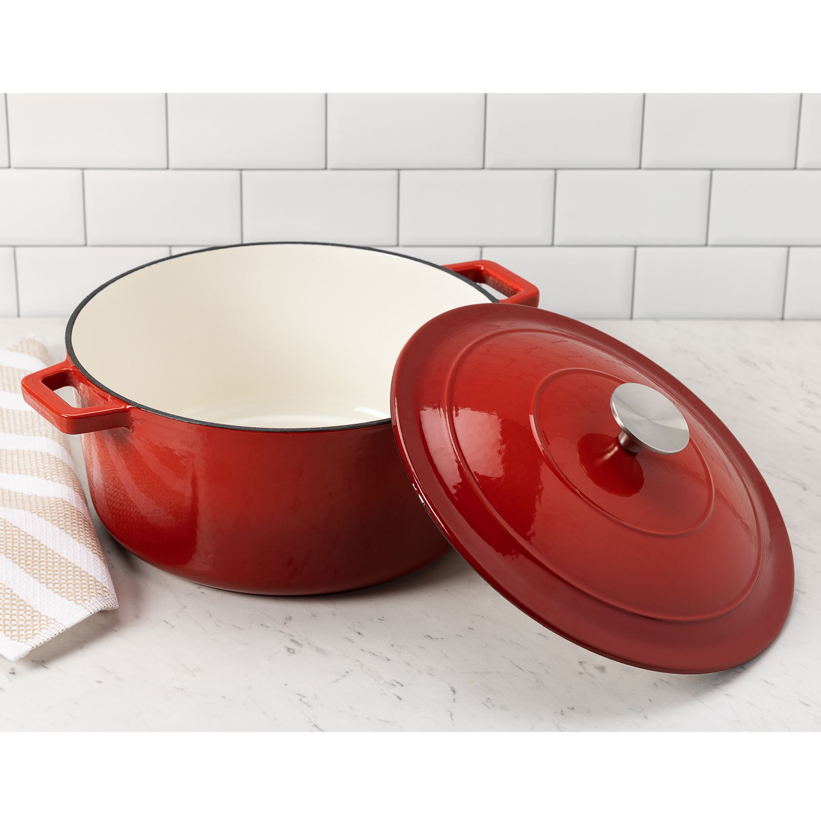 Berkley Jensen 6 qt. Dutch Oven - Red | BJ's Wholesale Club