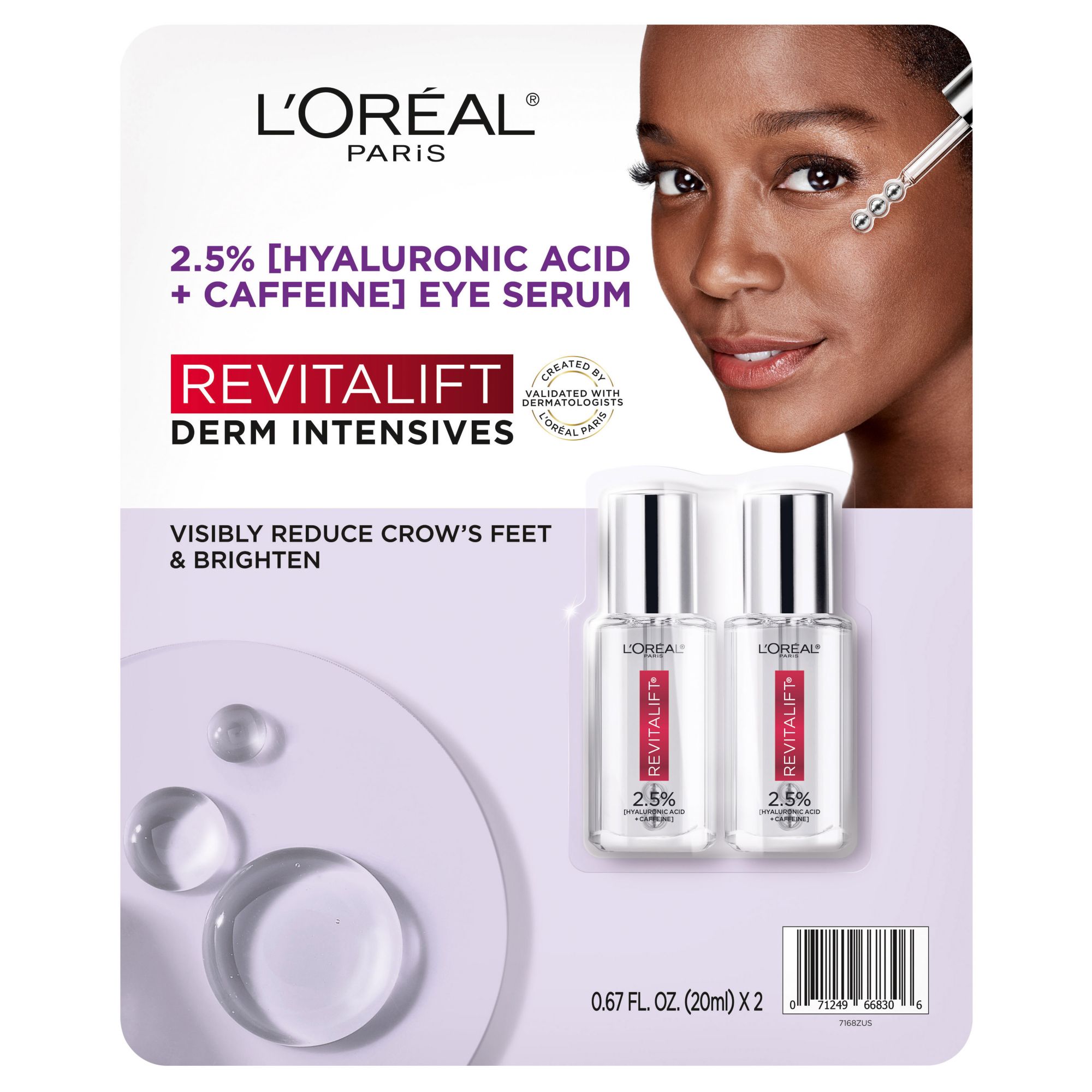 loreal ha eye serum