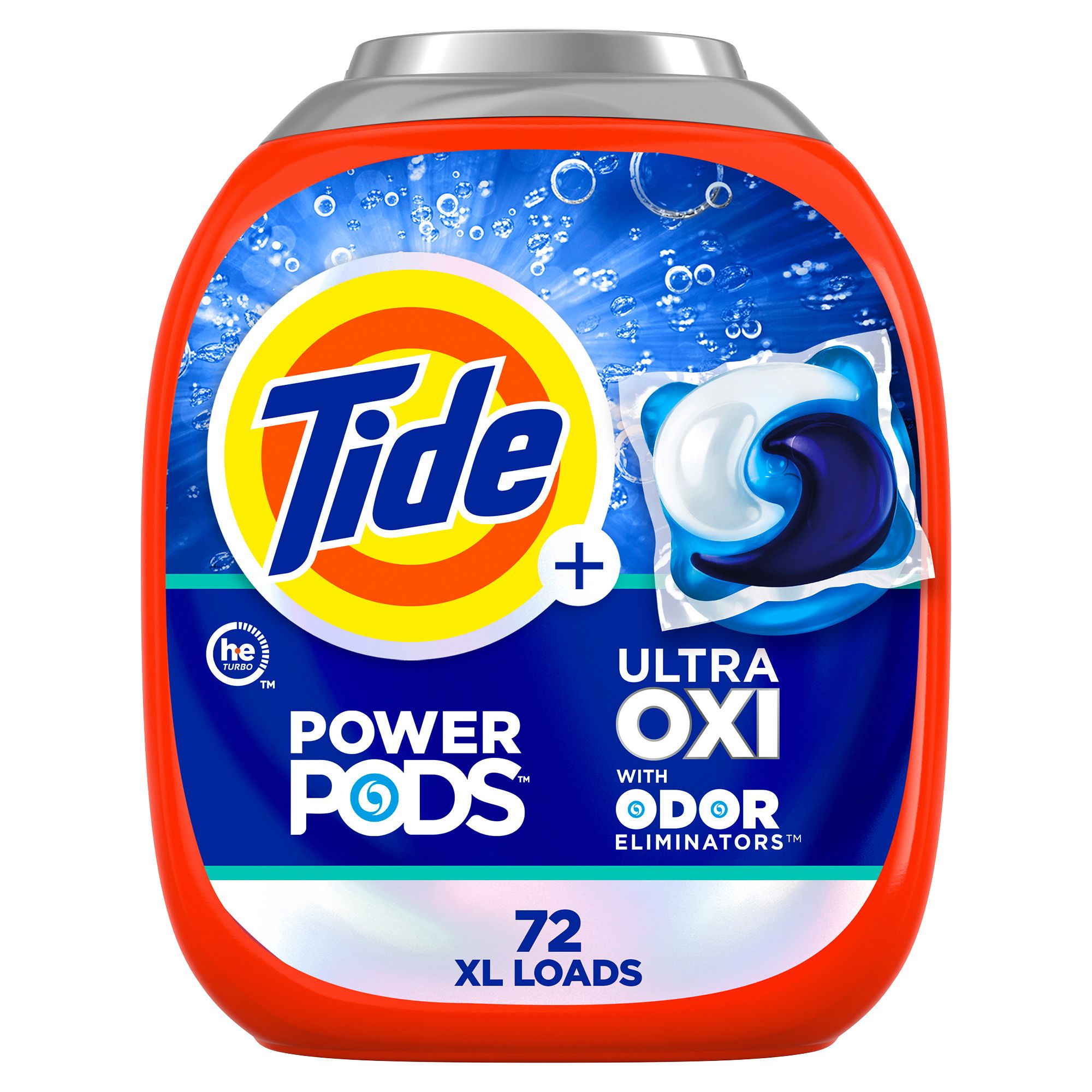 Tide PODS Ultra Oxi Free Liquid Laundry Detergent Pacs, 57 ct