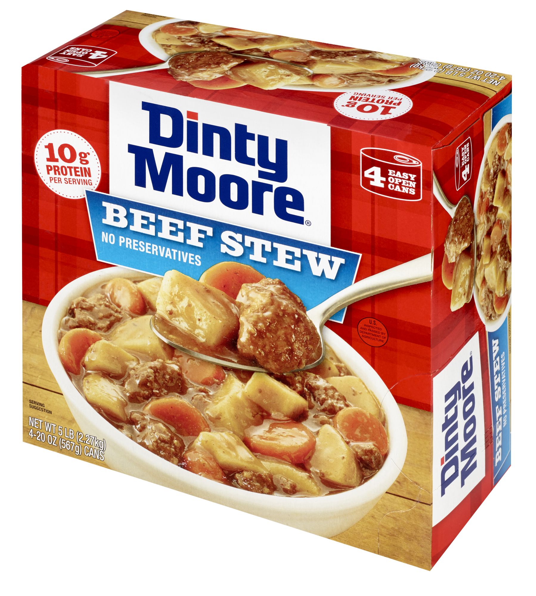 Dinty Moore Beef Stew 4 Pk 20 Oz Bjs Wholesale Club