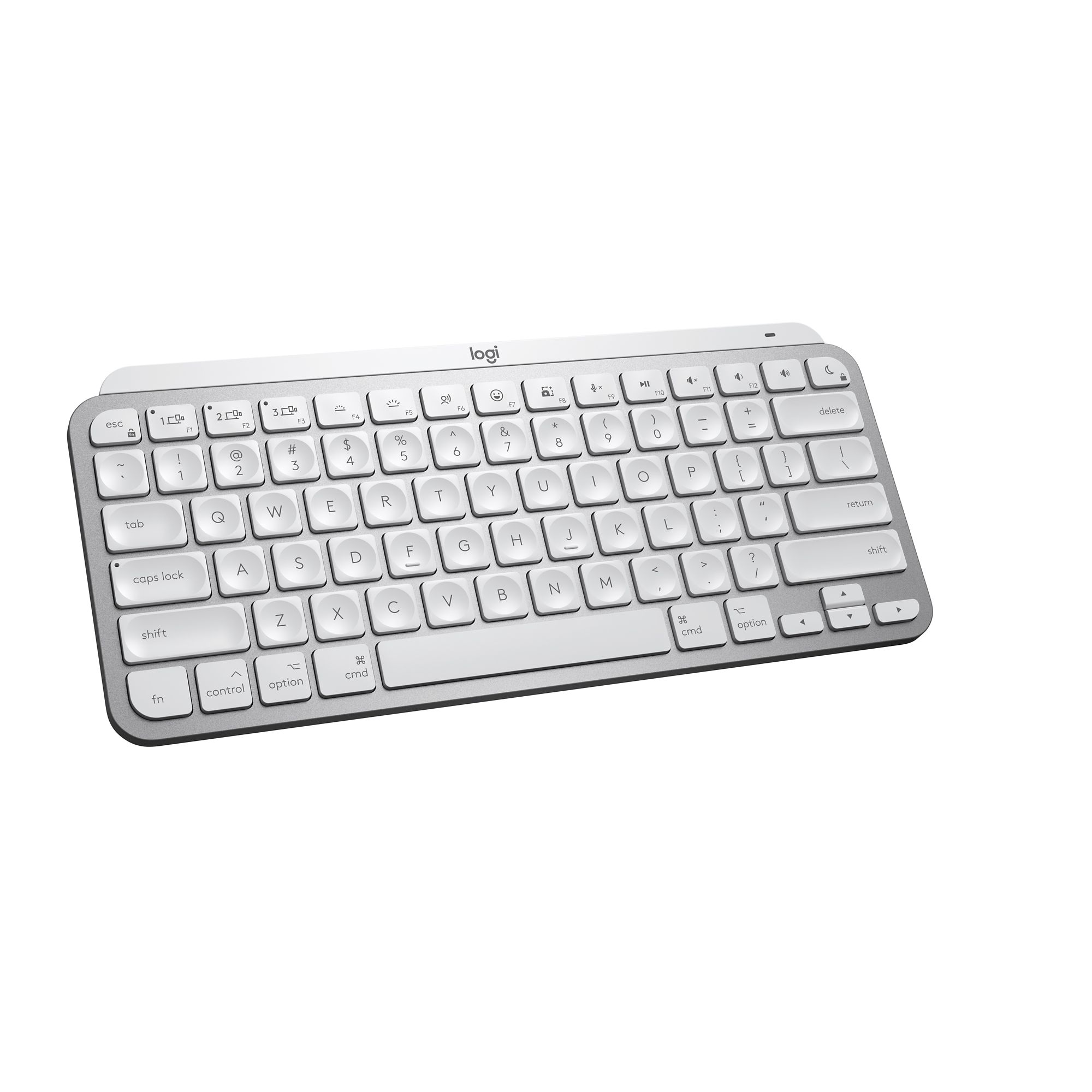 Logitech MX Keys Mini Keyboard for Mac - Silver and White