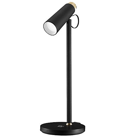 Sheffield Home Solo Wireless Charging LED Desk Lamp - Matte Black