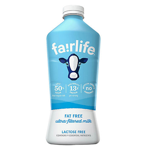 Fairlife Fat-Free Ultra-Filtered Milk, 52 oz.