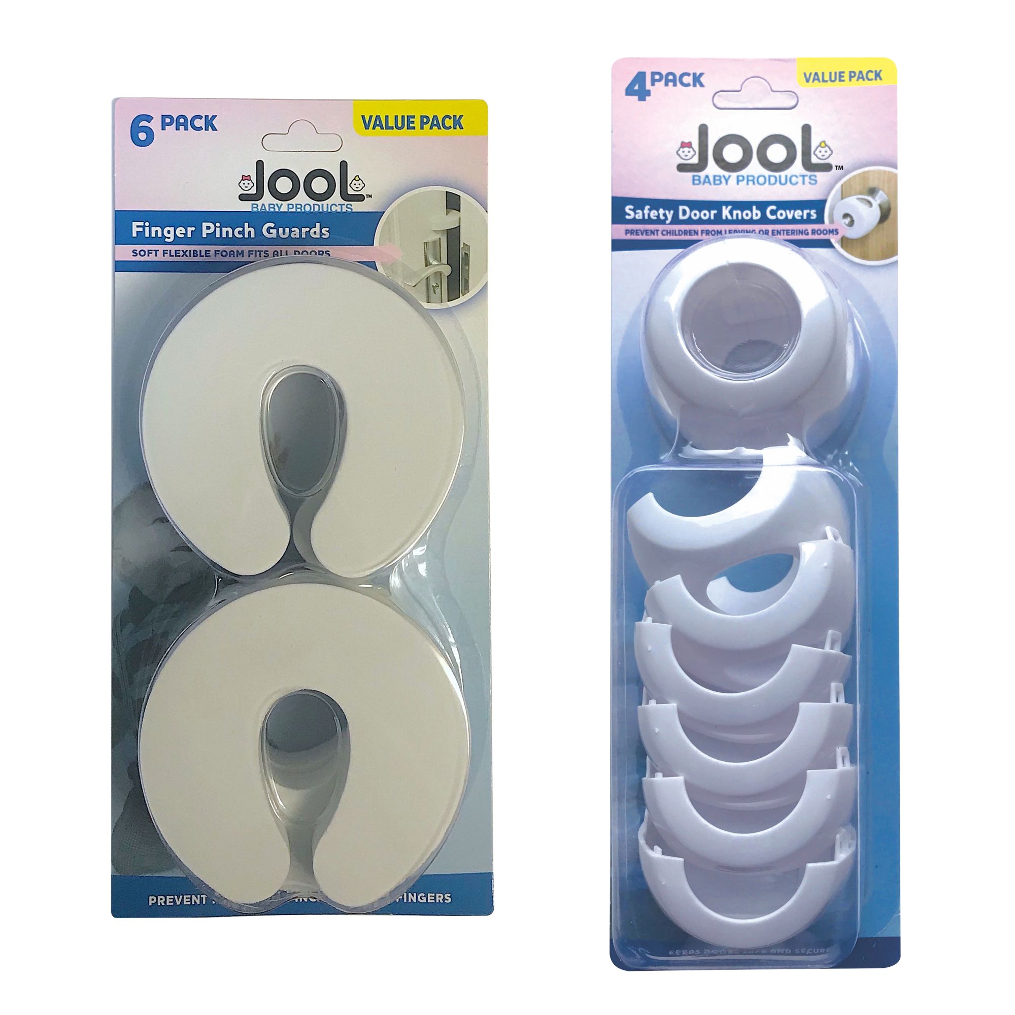 Jool Baby Products Safety Door Knob Covers 4 Pack