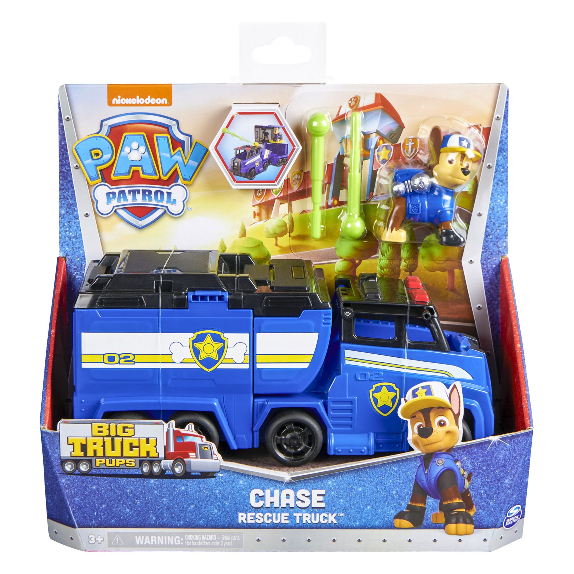 leerplan Weerkaatsing hoofdzakelijk Paw Patrol Big Rig Themed Vehicles - Chase - BJs Wholesale Club