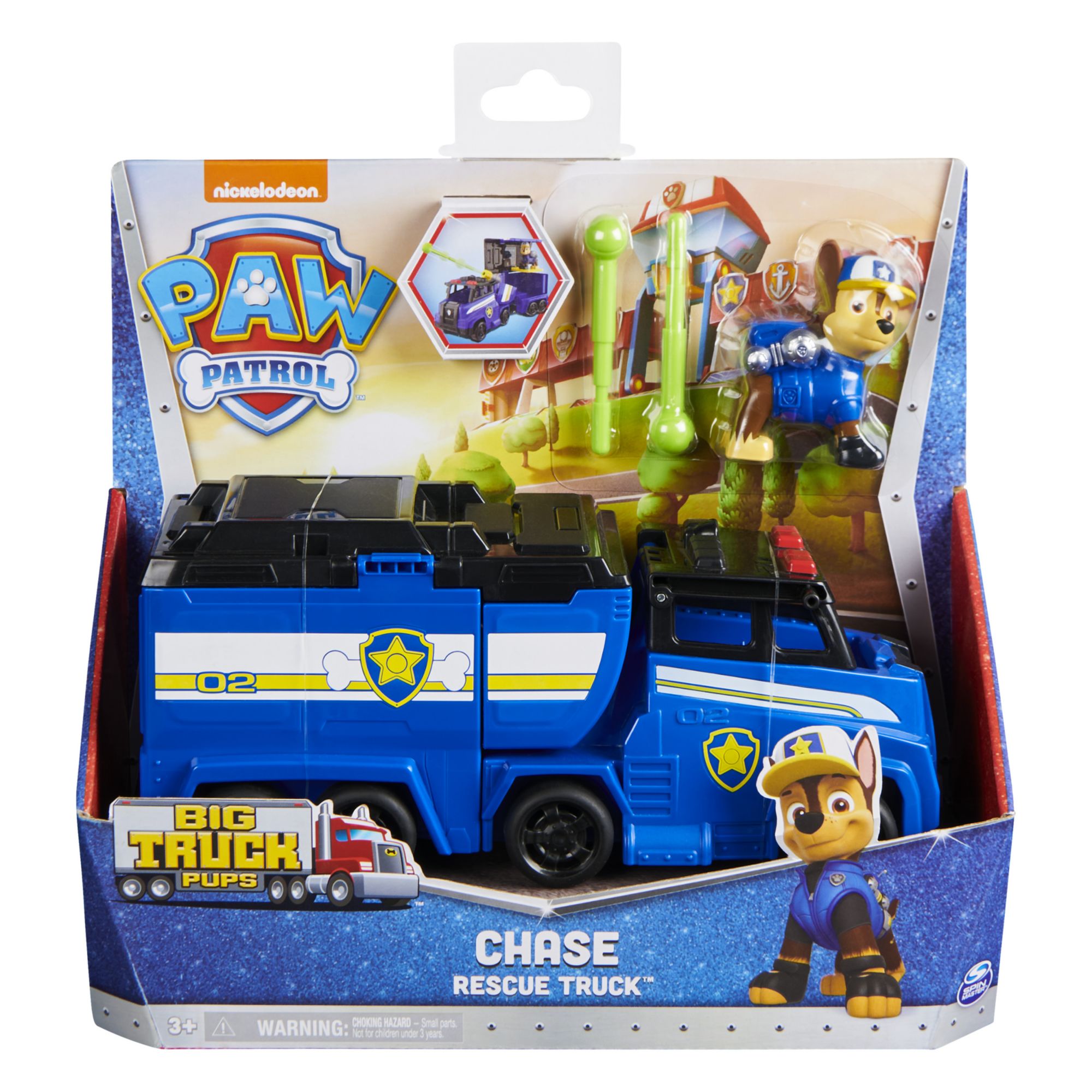 PAW Patrol, Big Truck Pup’s Zuma Transforming Vehicle and Figure