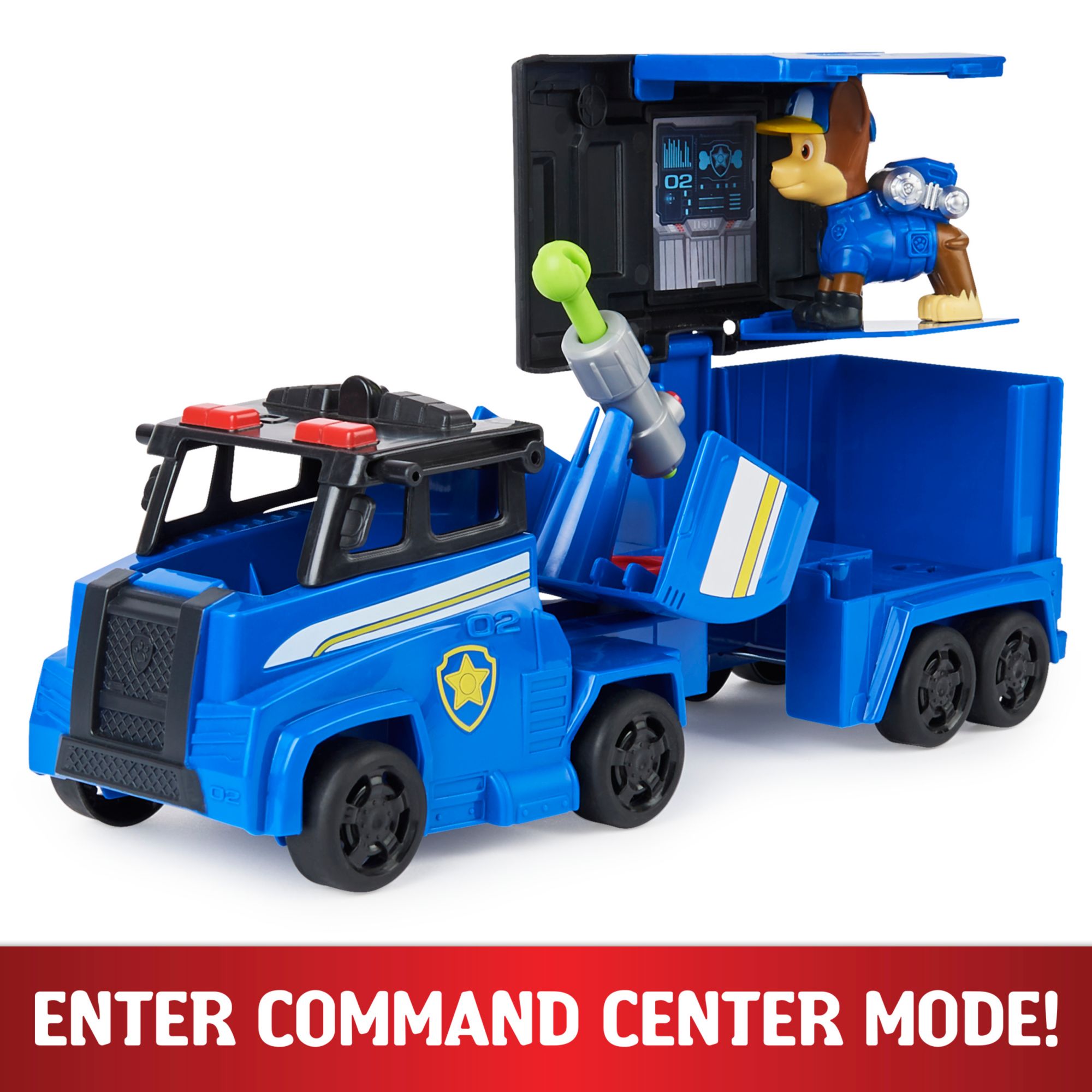 PAW Patrol, Big Truck Pup's Zuma Transforming Vehicle and Figure 