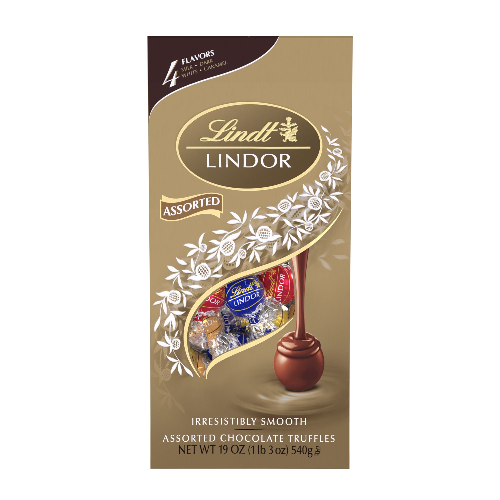 Sapins Lindor chocolat lait Lindt 37g - le lot de 14