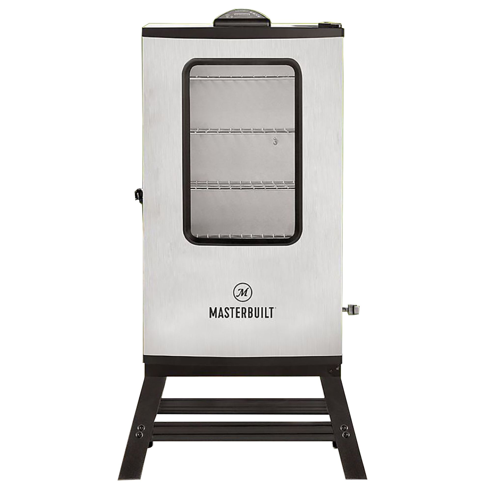  Masterbuilt 40 inch Digital Electric Smoker with Window and  Legs + Cover Bundle : Patio, Lawn & Garden