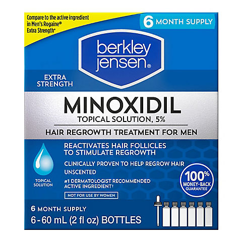 Berkley Jensen Minoxidil Topical Solution USP