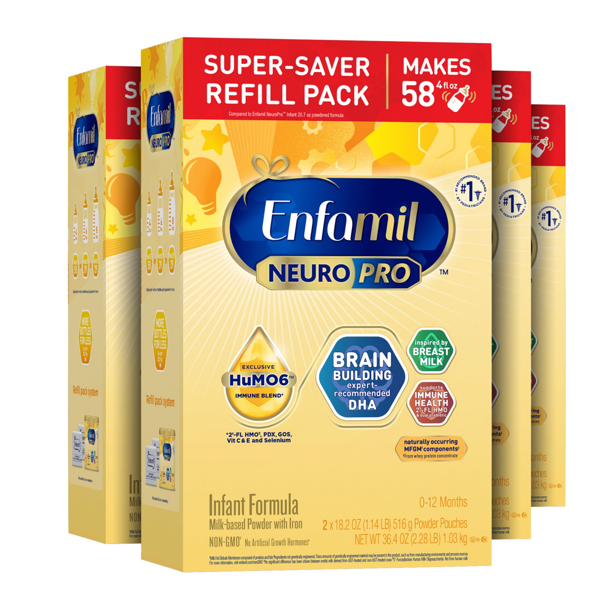 Enfamil hot sale 4 pack